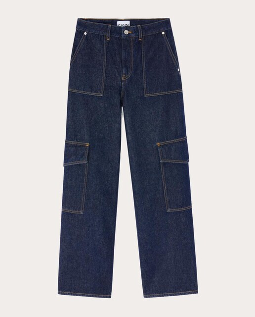 Pantalón recto Angi de algodón