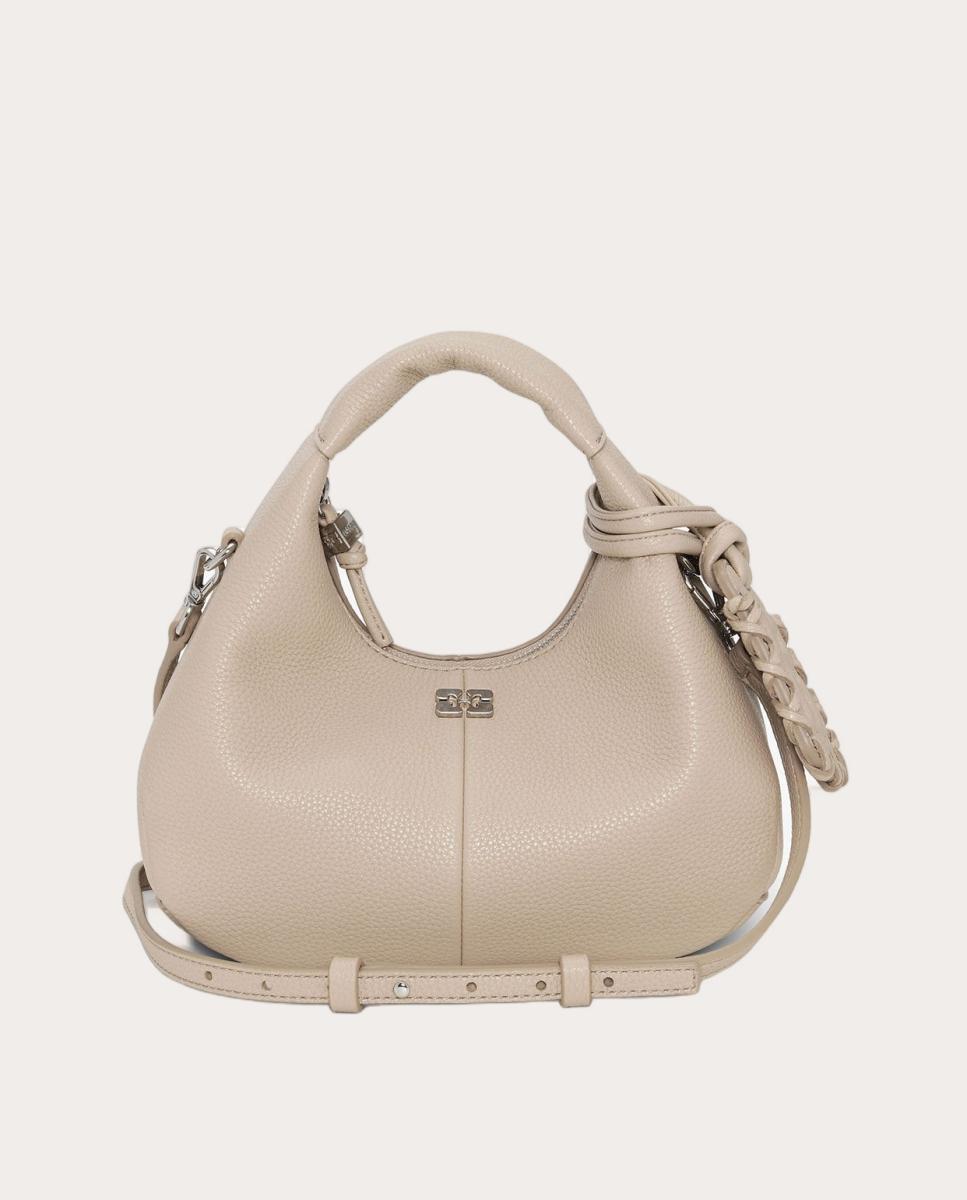 Ganni - Bolso de hombro mini.