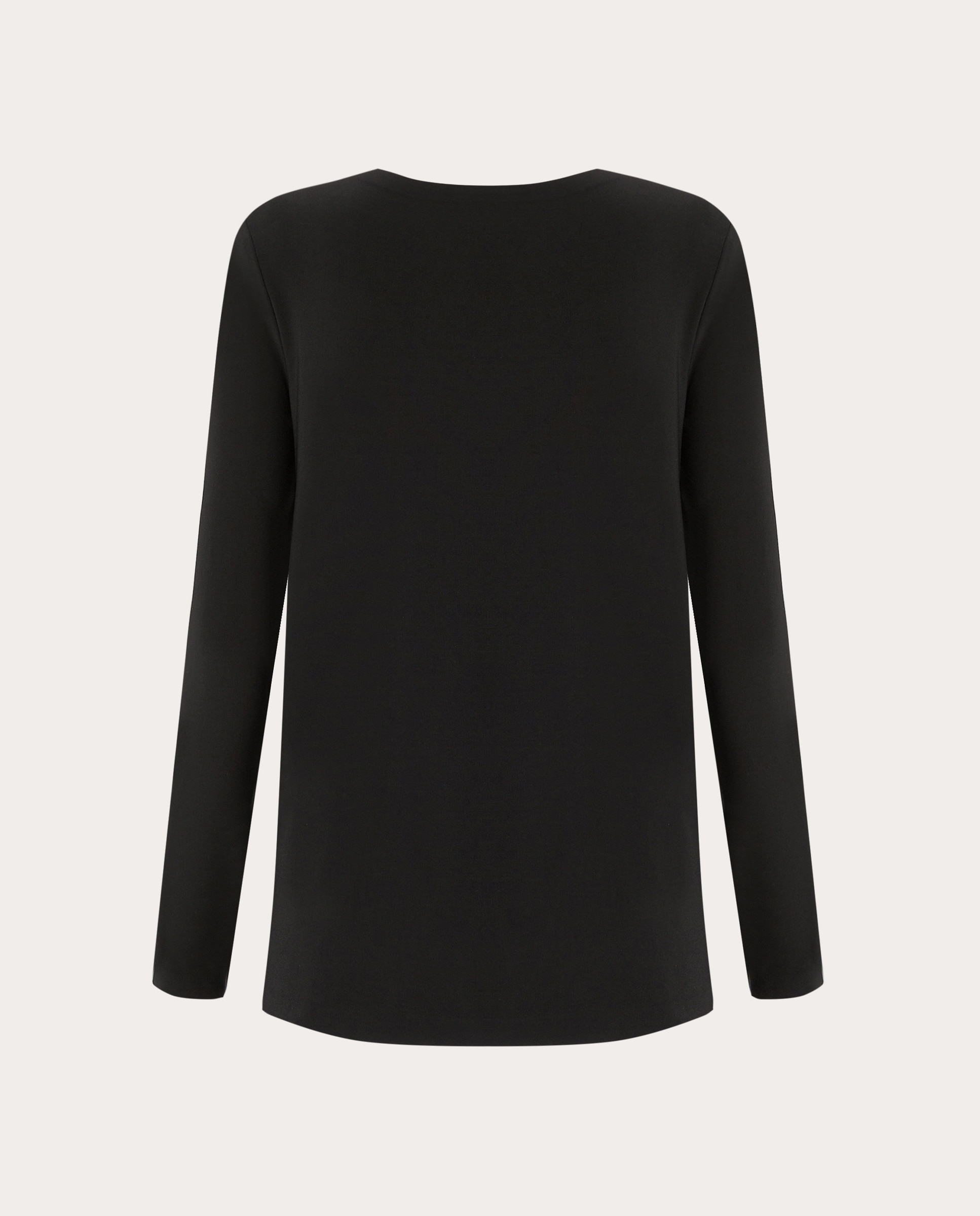 Top de Manga Comprida - Preto Preto-2