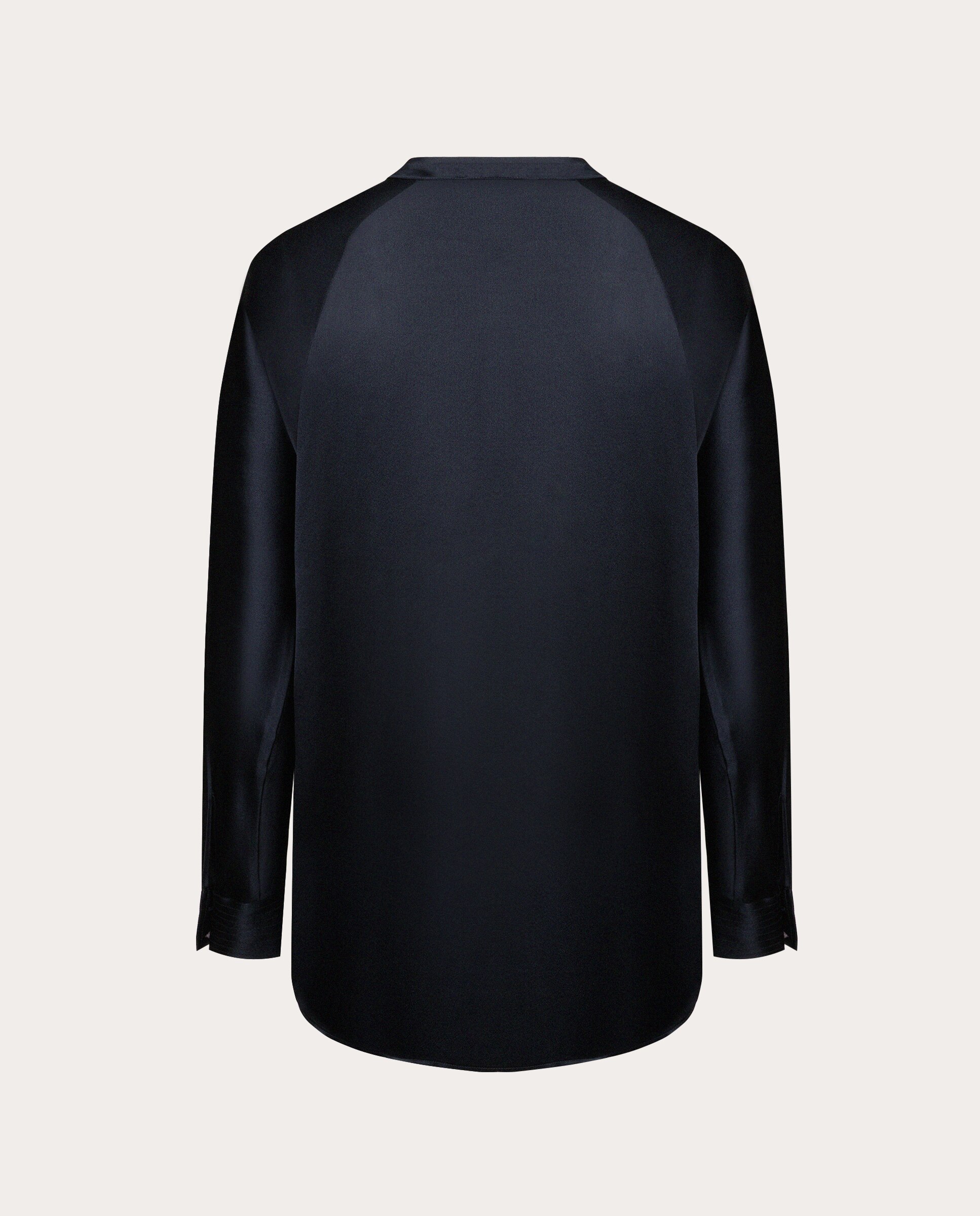 Blusa de Seda Preto-2