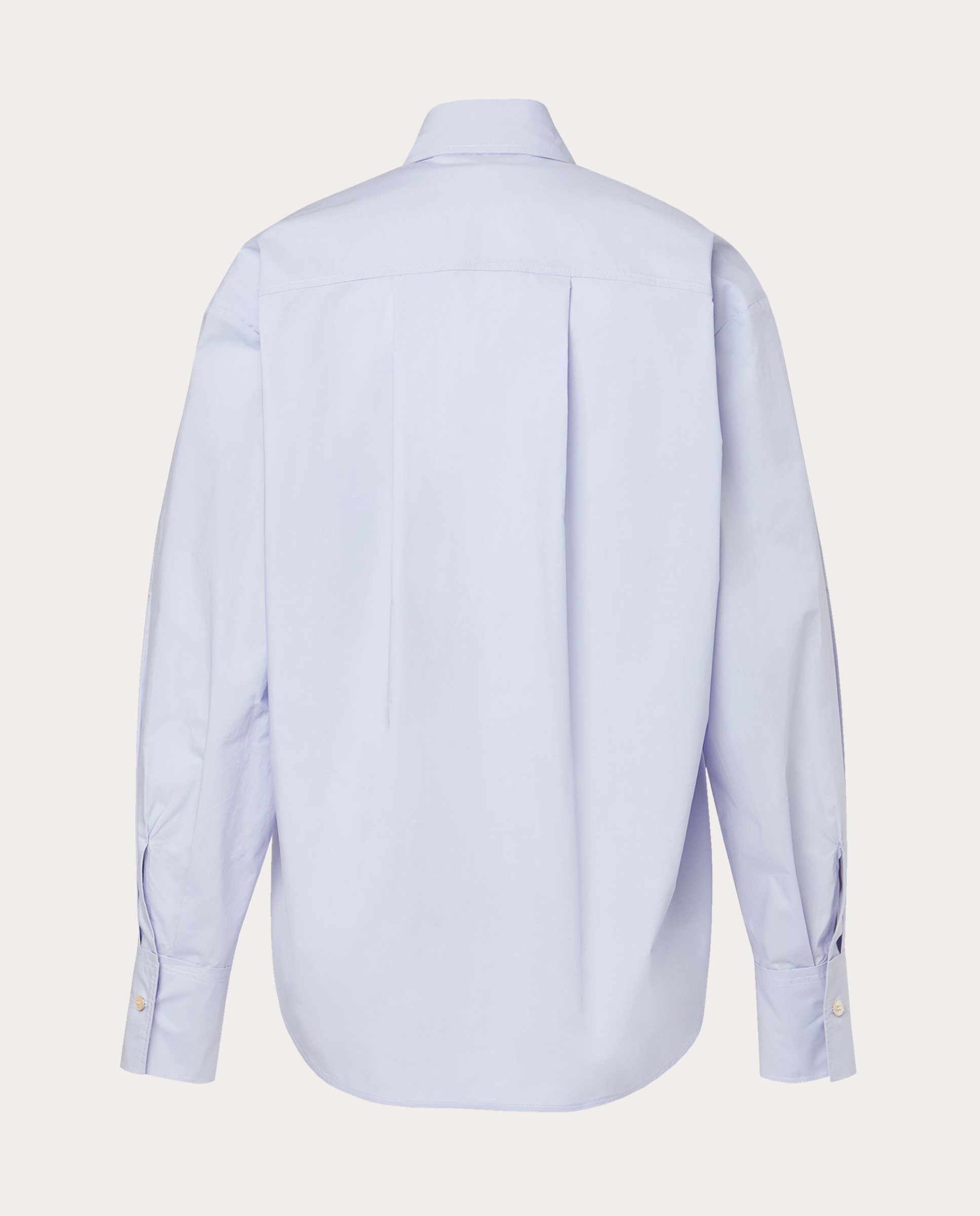 Camisa de Algodão Azul-claro-2