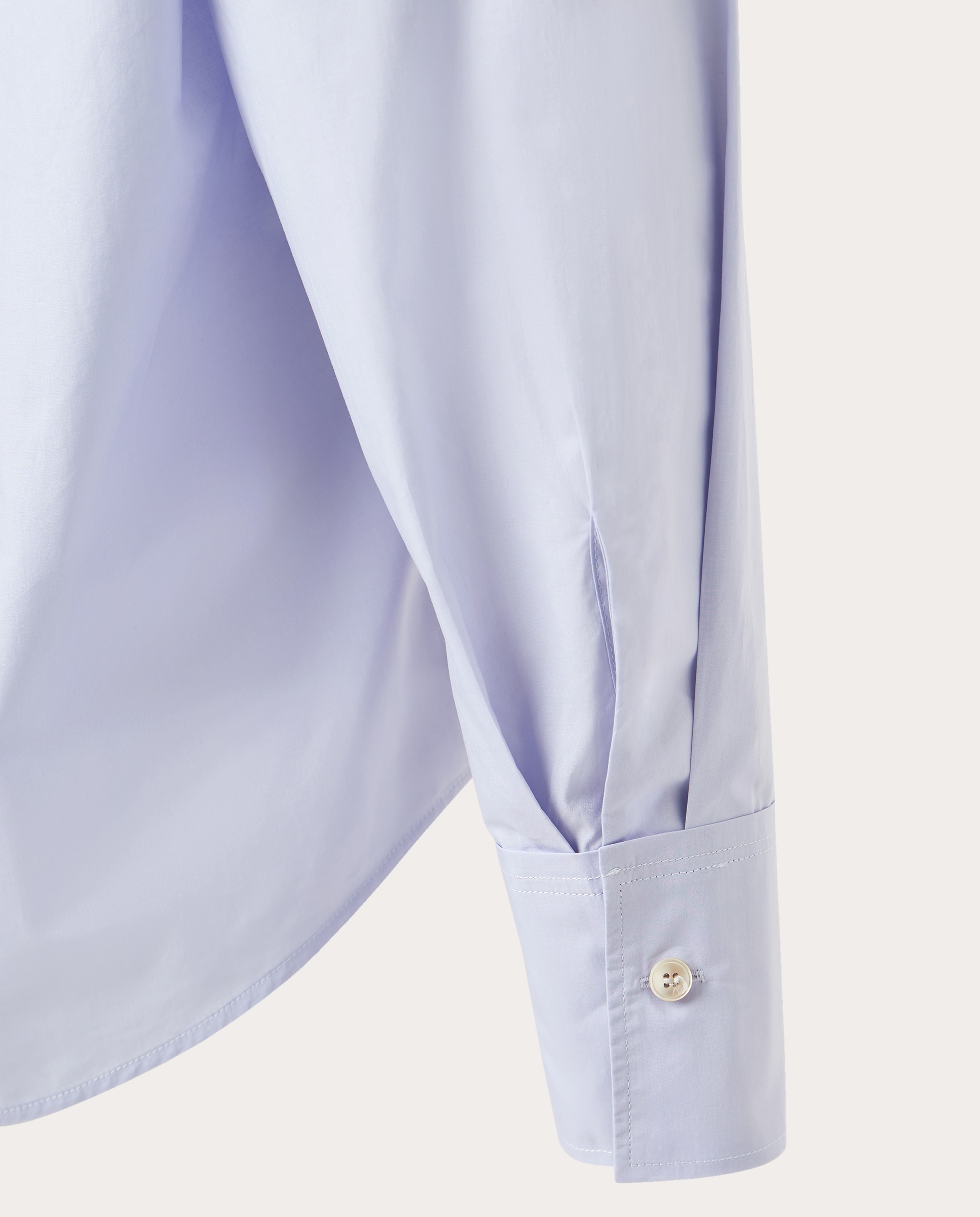 Camisa de Algodão Azul-claro-4