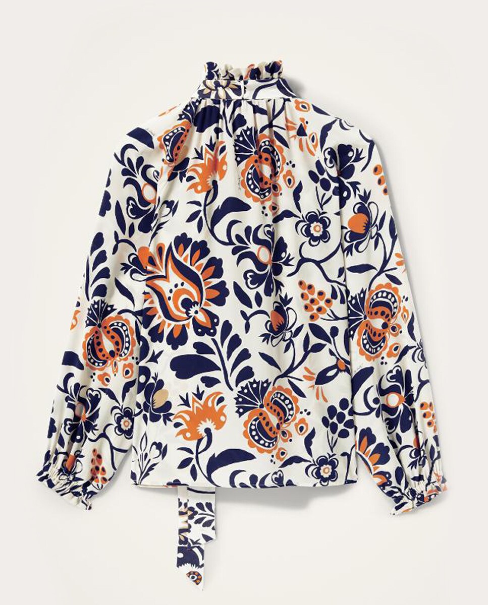 Blusa estampada Multicolor-2