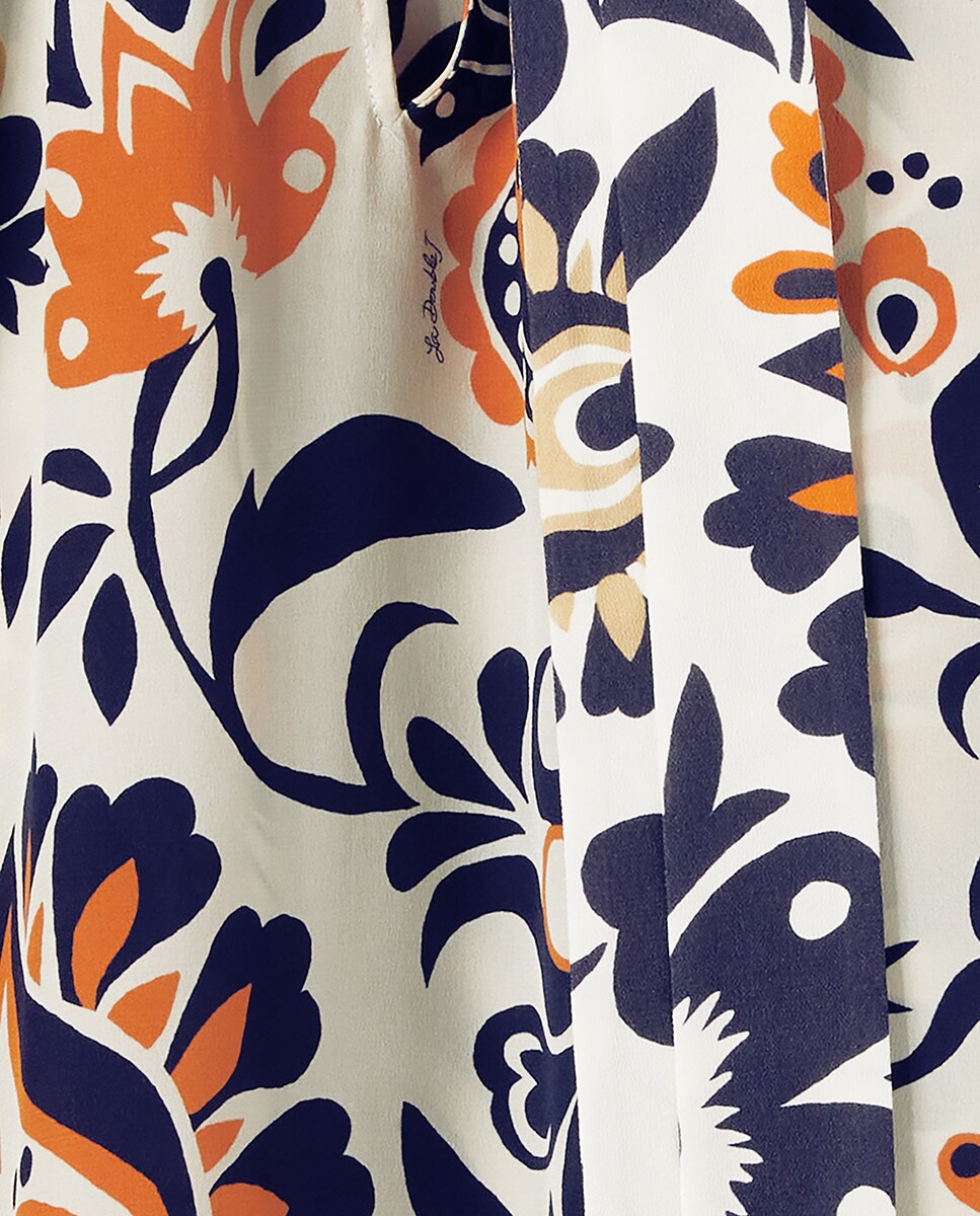 Blusa estampada Multicolor-3