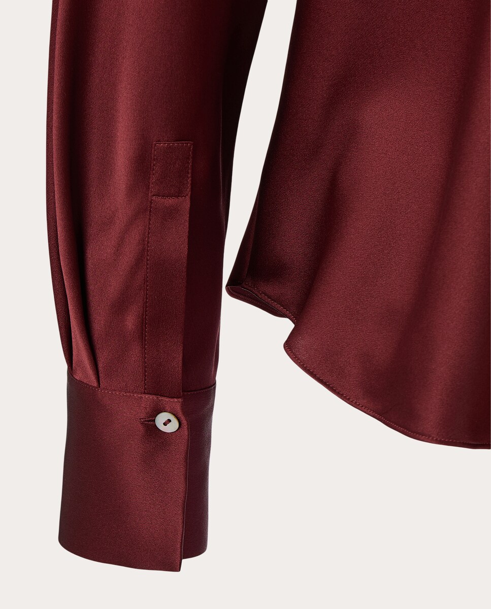 Camisa de seda Burdeos-3