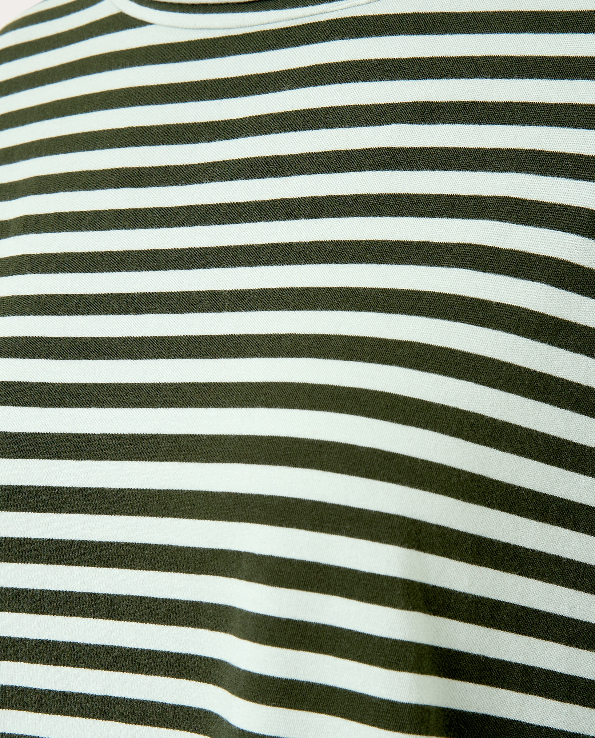 Camiseta Jeppe de rayas de algodón - Azul Azul-3