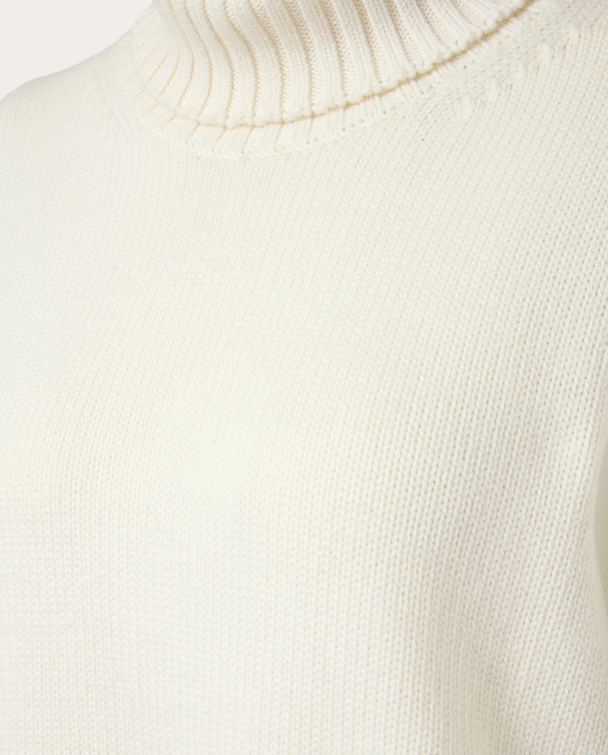Imagen 3 de Jersey Fiore de lana virgen - Blanco Blanco