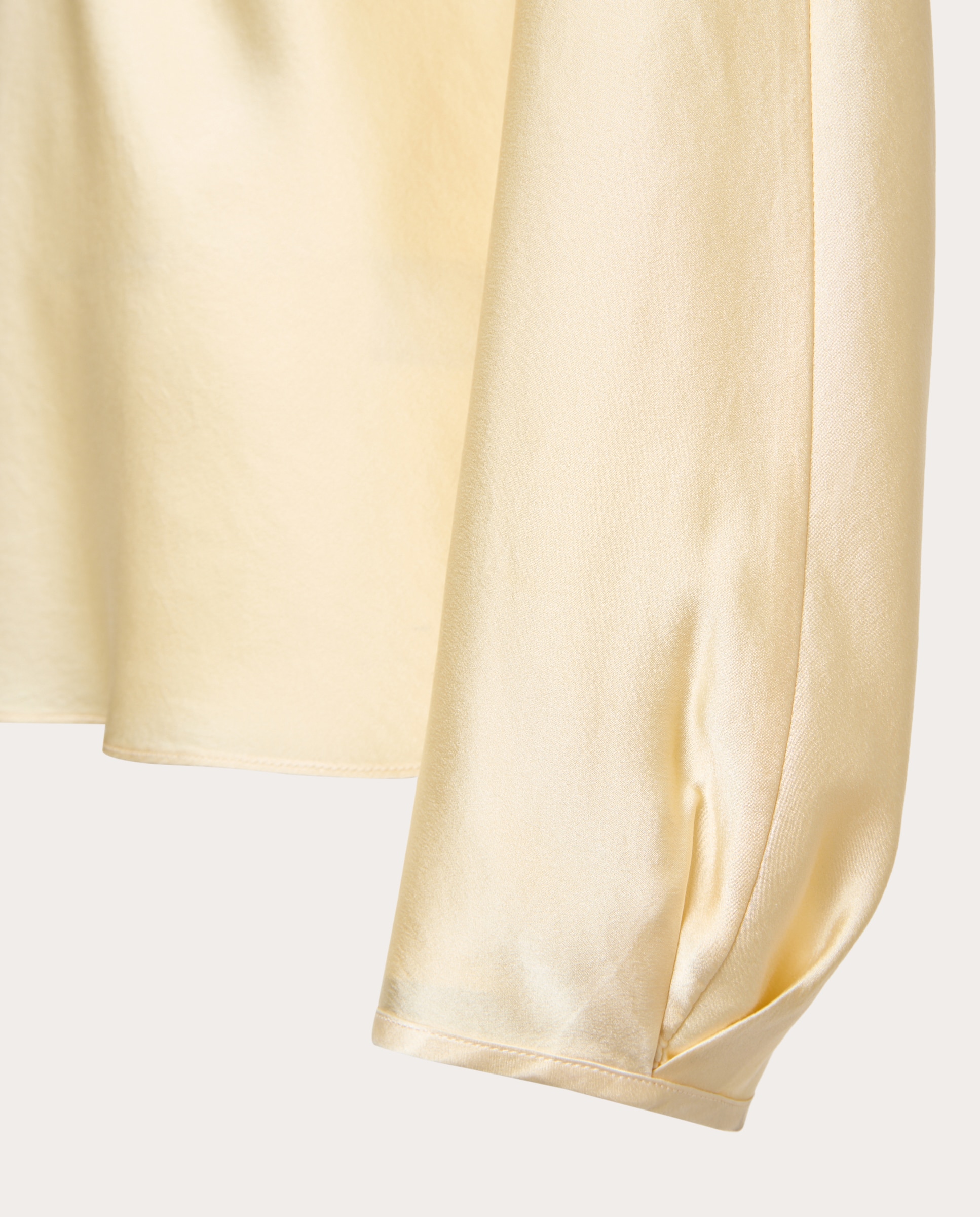Camisa de seda Cru-3