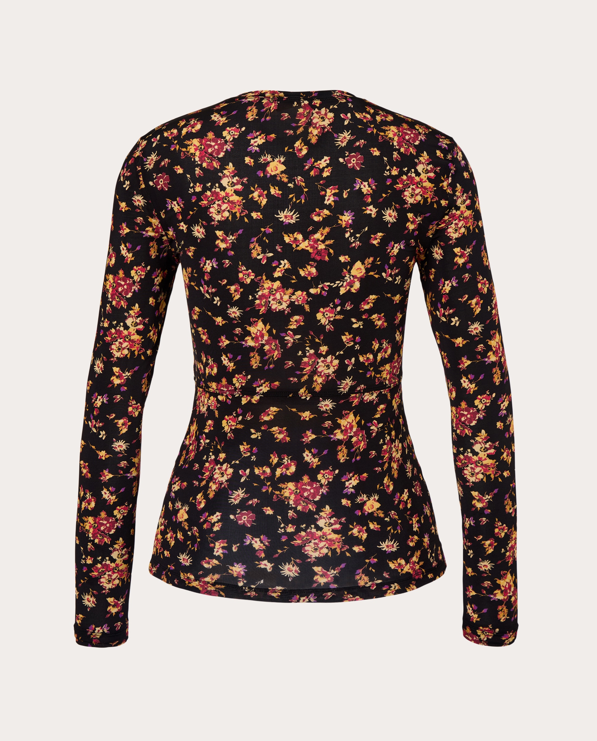 Camisola de Malha com Estampado Floral Neri Multicolor-2