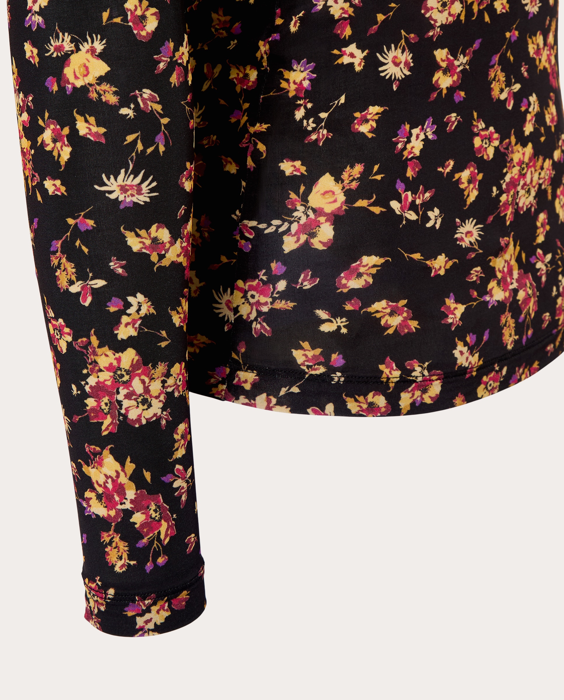 Camisola de Malha com Estampado Floral Neri Multicolor-5