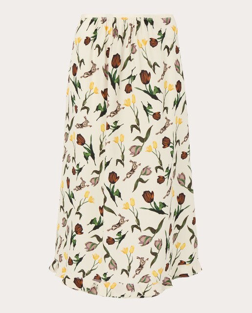 Imagen 0 de Falda midi estampada