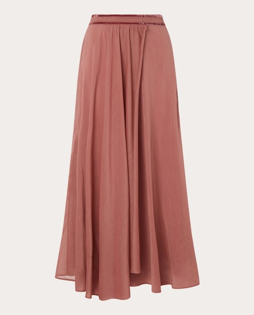 Imagen 0 de Falda larga de algodón