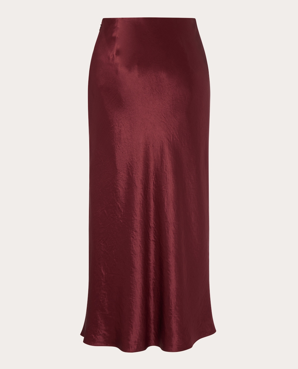 Falda midi Burdeos-2