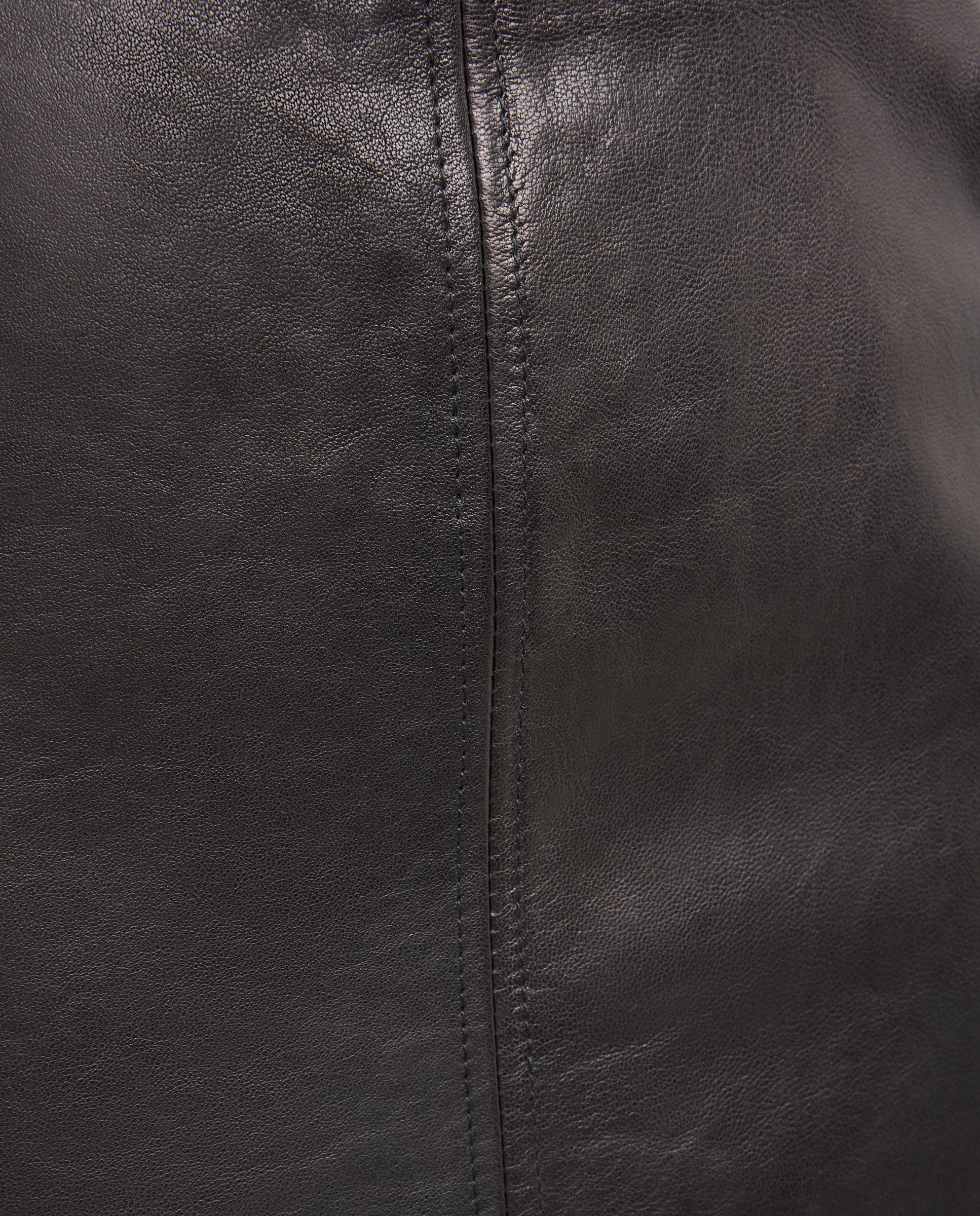 Falda lápiz simil piel - Negro Negro-5