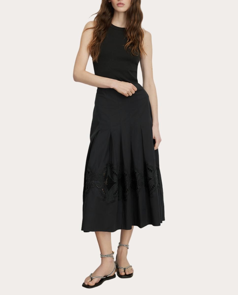 Imagen 0 de Falda midi Fynnley Negro