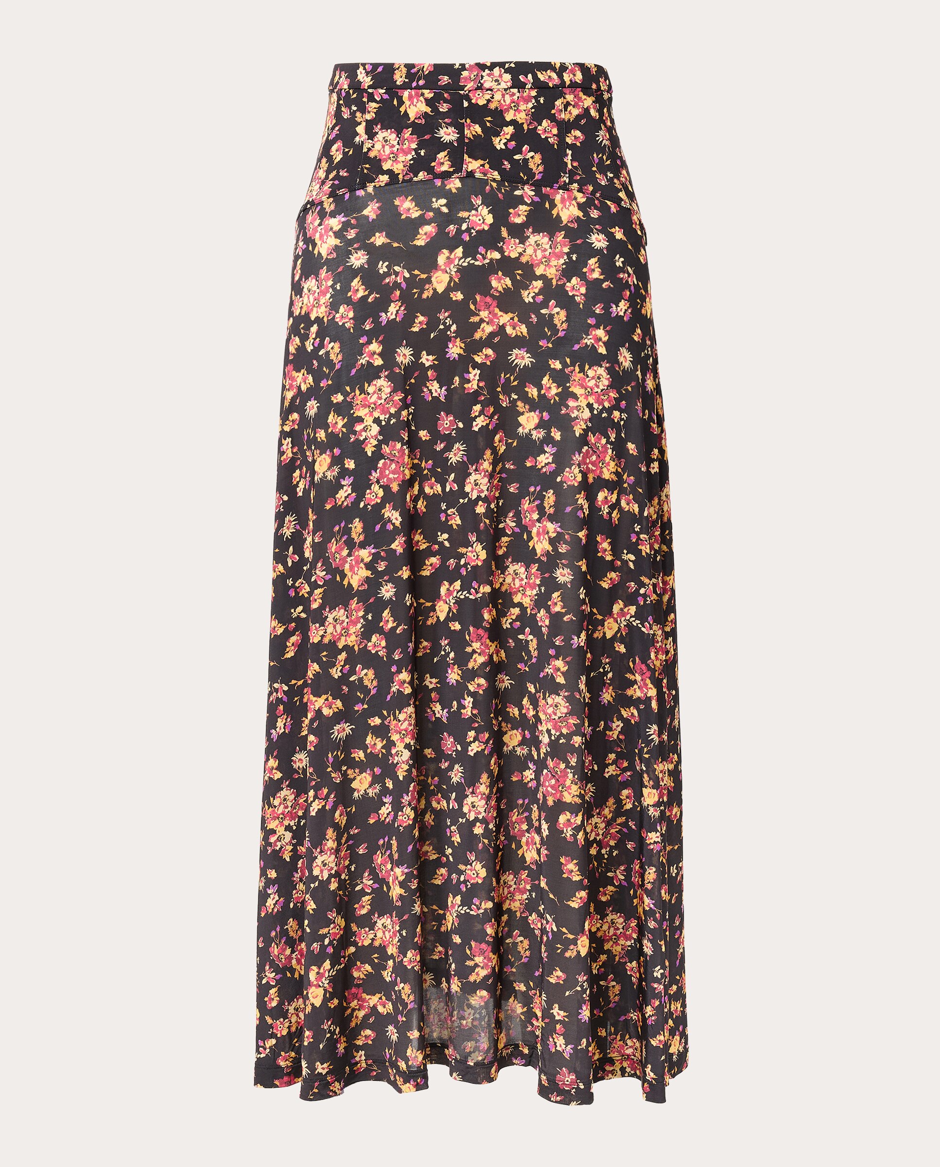 Imagen 0 de Falda midi Paola Multicolor
