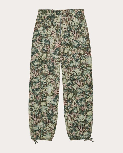 Imagem 0 de Calças regular de algodão estampadas