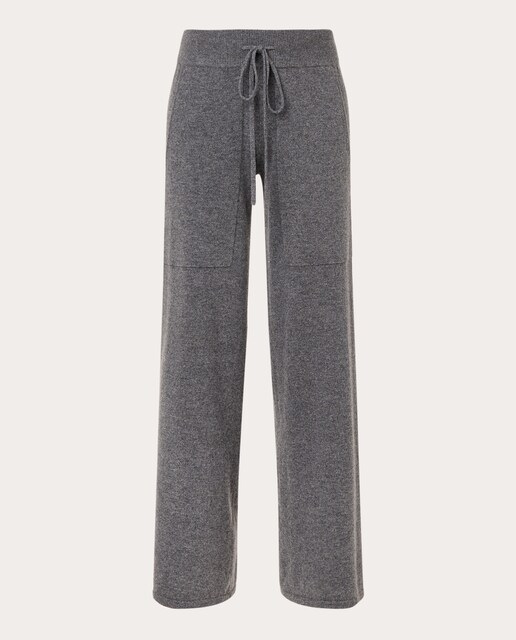 Pantalón recto Omi de cashmere