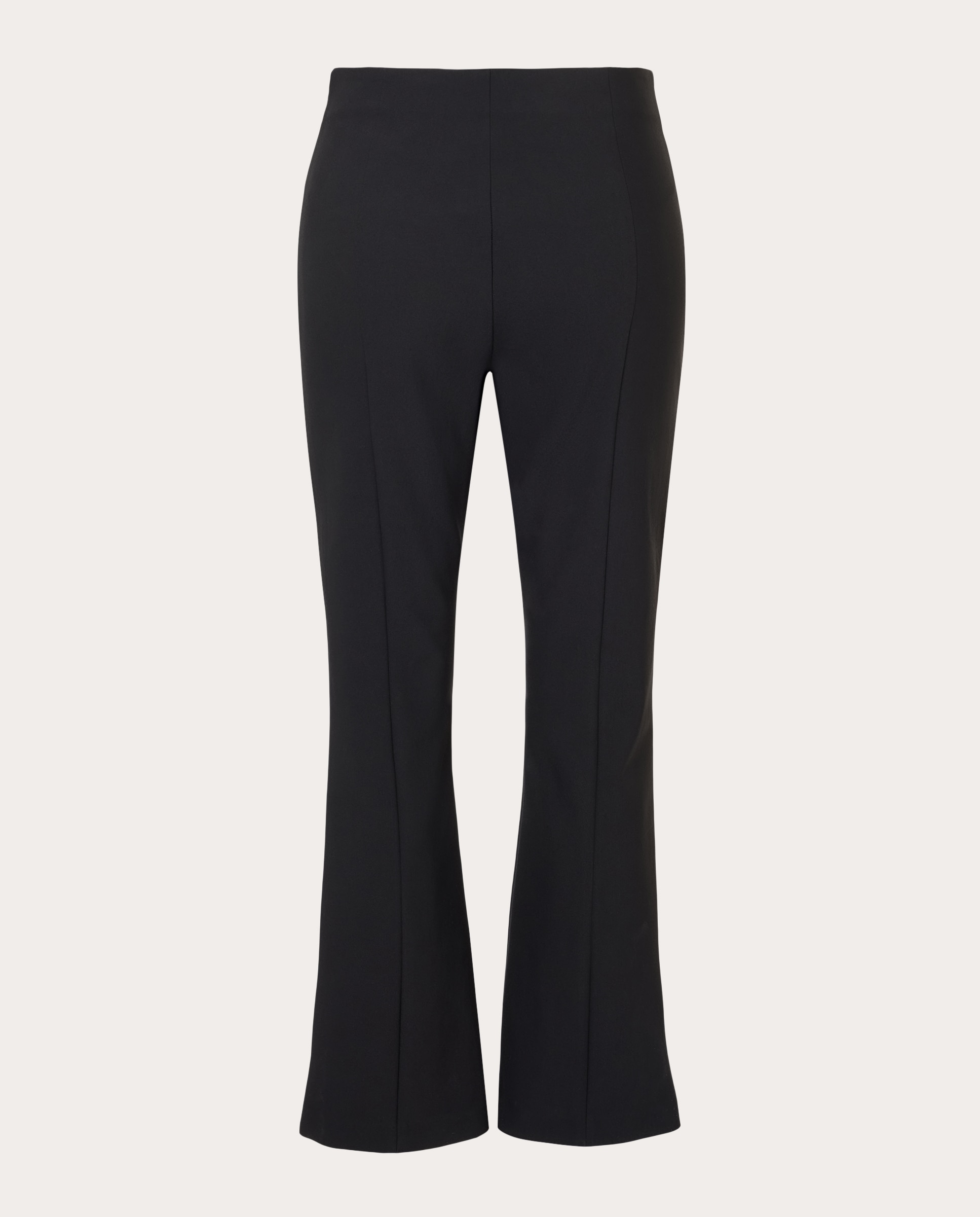 Pantalón Niki cropped flare - Negro Negro-2
