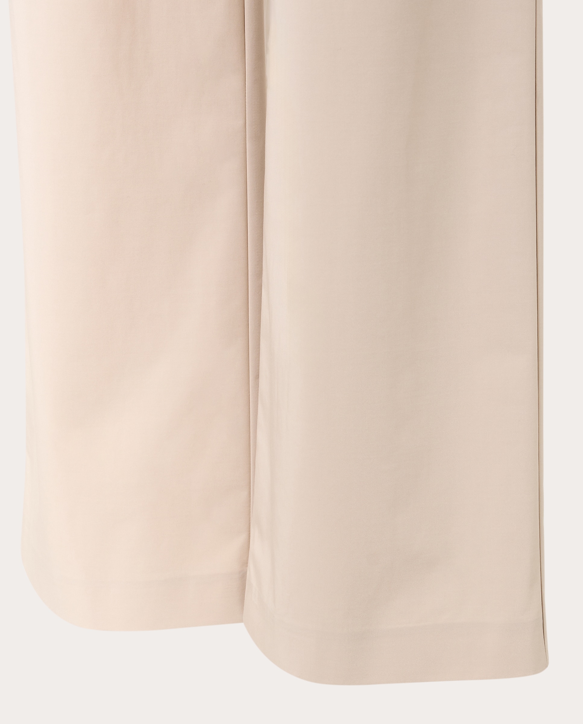 Imagen 5 de Pantalón recto con pinzas - Crema Crema
