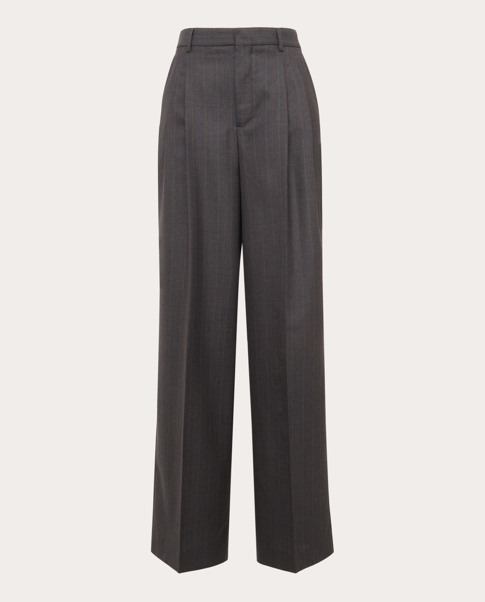 Imagen 1 de Pantalón de talle alto Gris