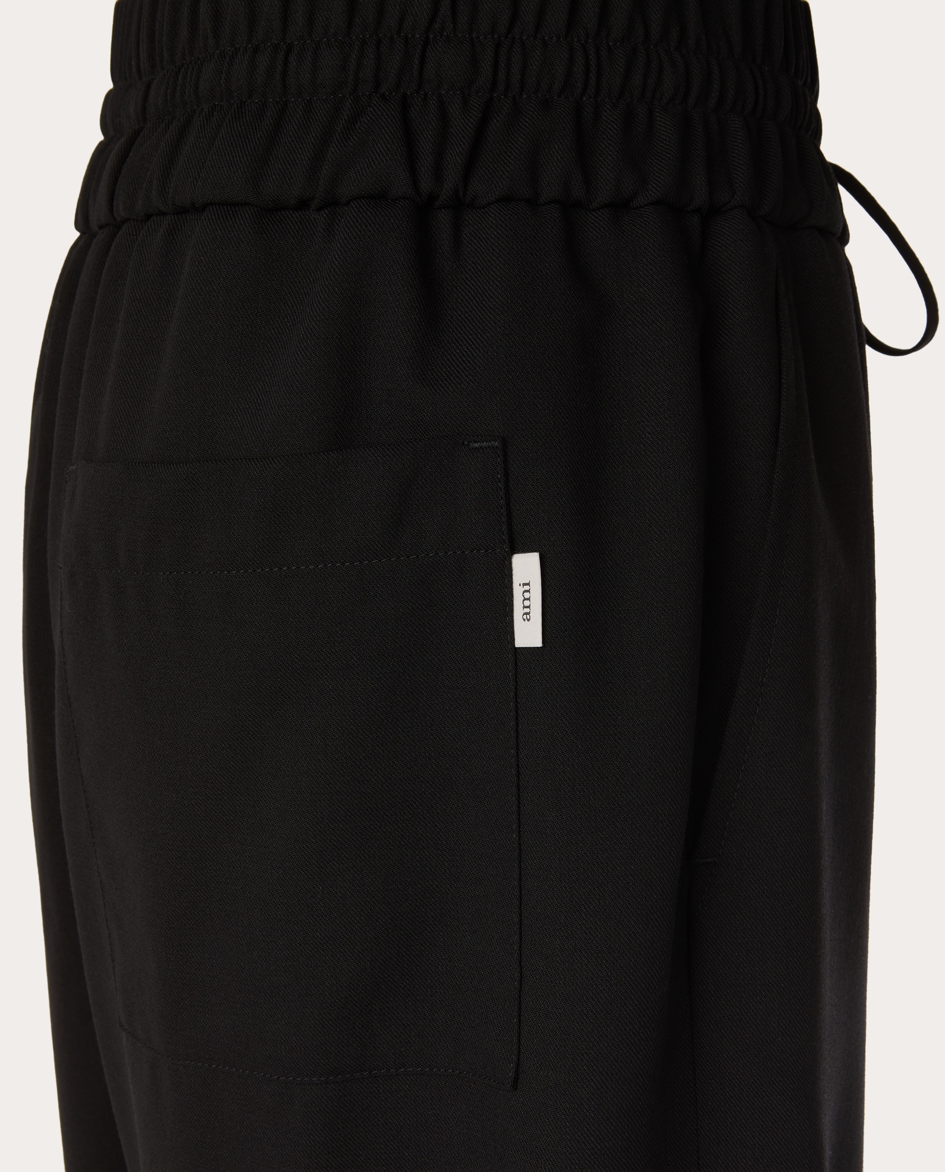 Imagen 4 de Pantalón con cintura elástica - Negro Negro