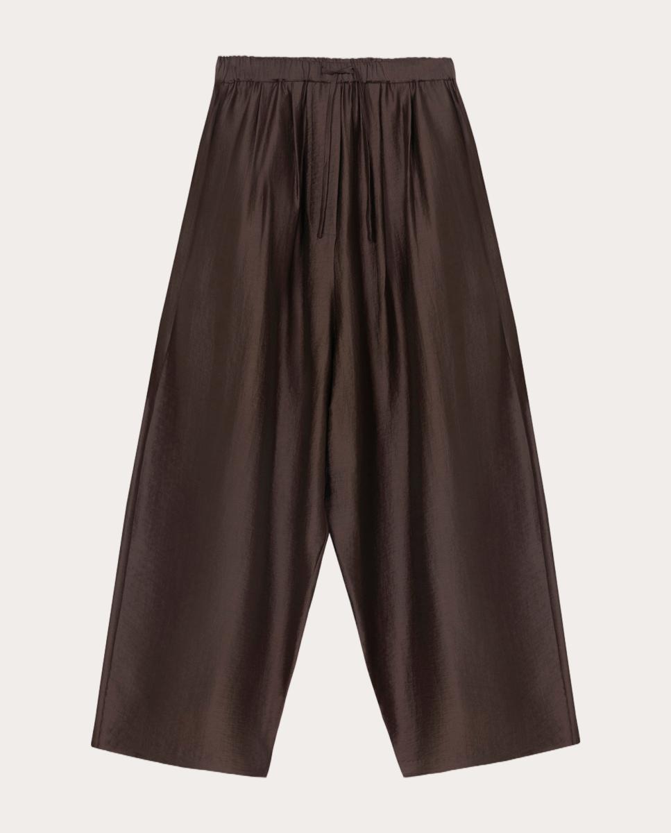 Imagen 0 de Pantalón ancho Marrón