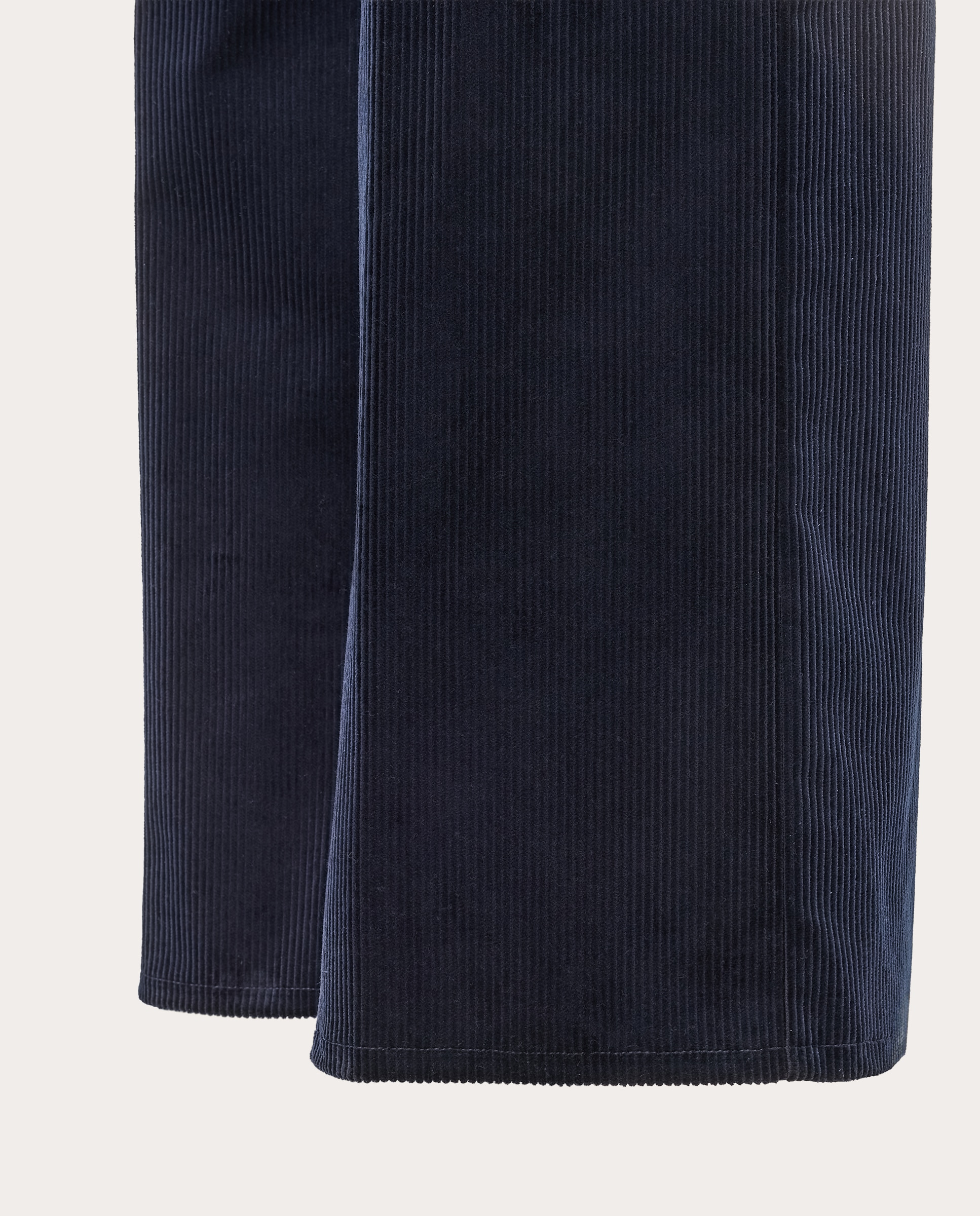Calças de 5 Bolsos de Bombazina Azul-marinho-5