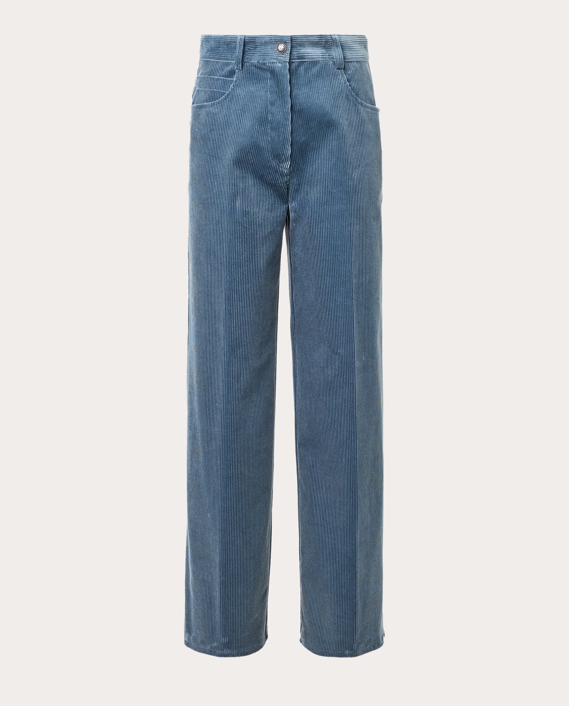 Imagen 0 de Pantalón 5 bolsillos de pana Gris