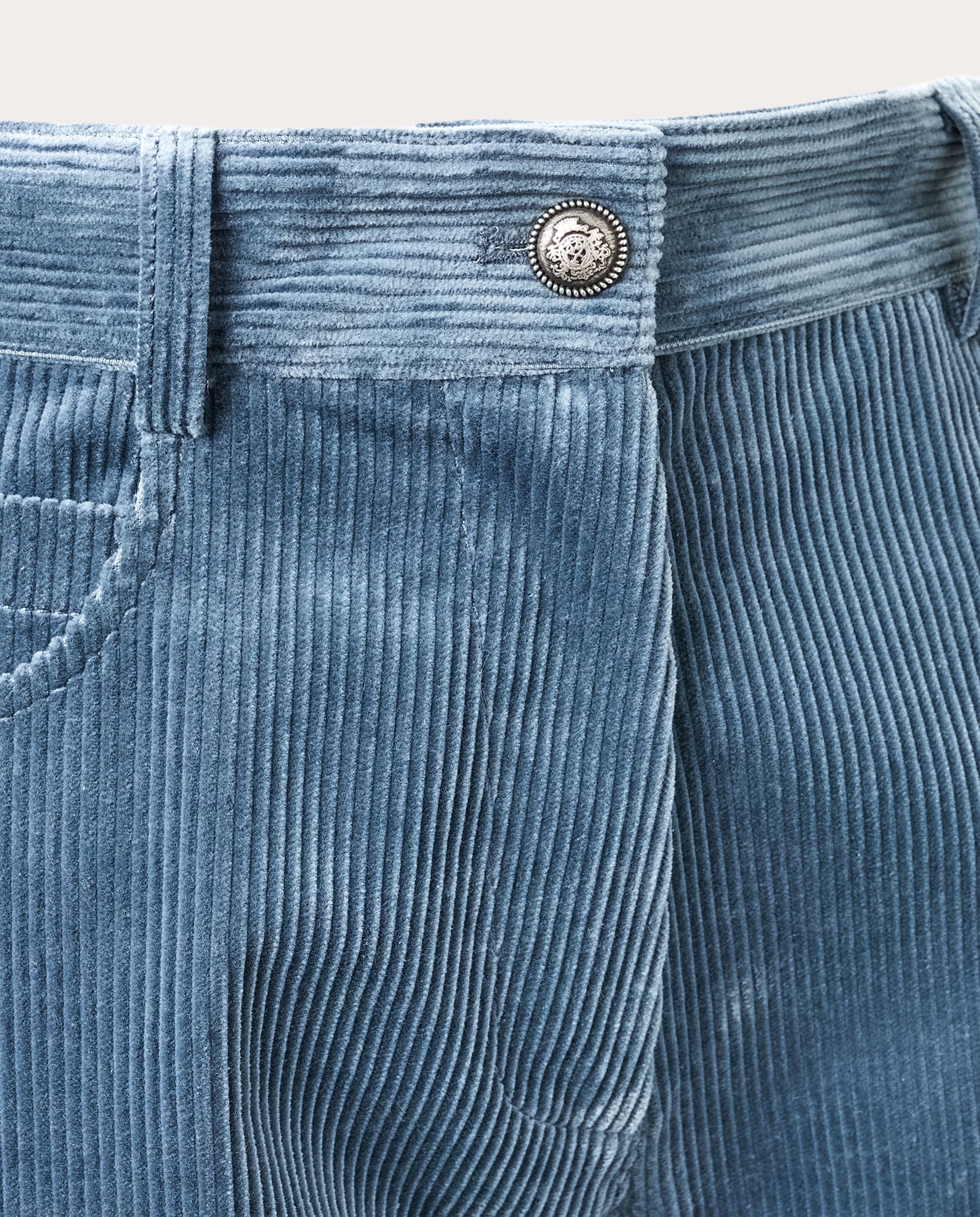 Pantalón 5 bolsillos de pana - Gris Gris-3