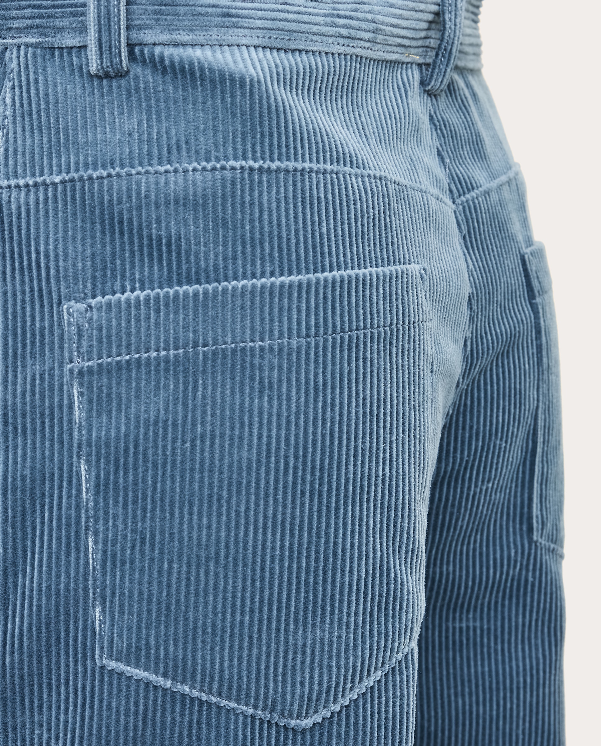 Pantalón 5 bolsillos de pana - Gris Gris-4