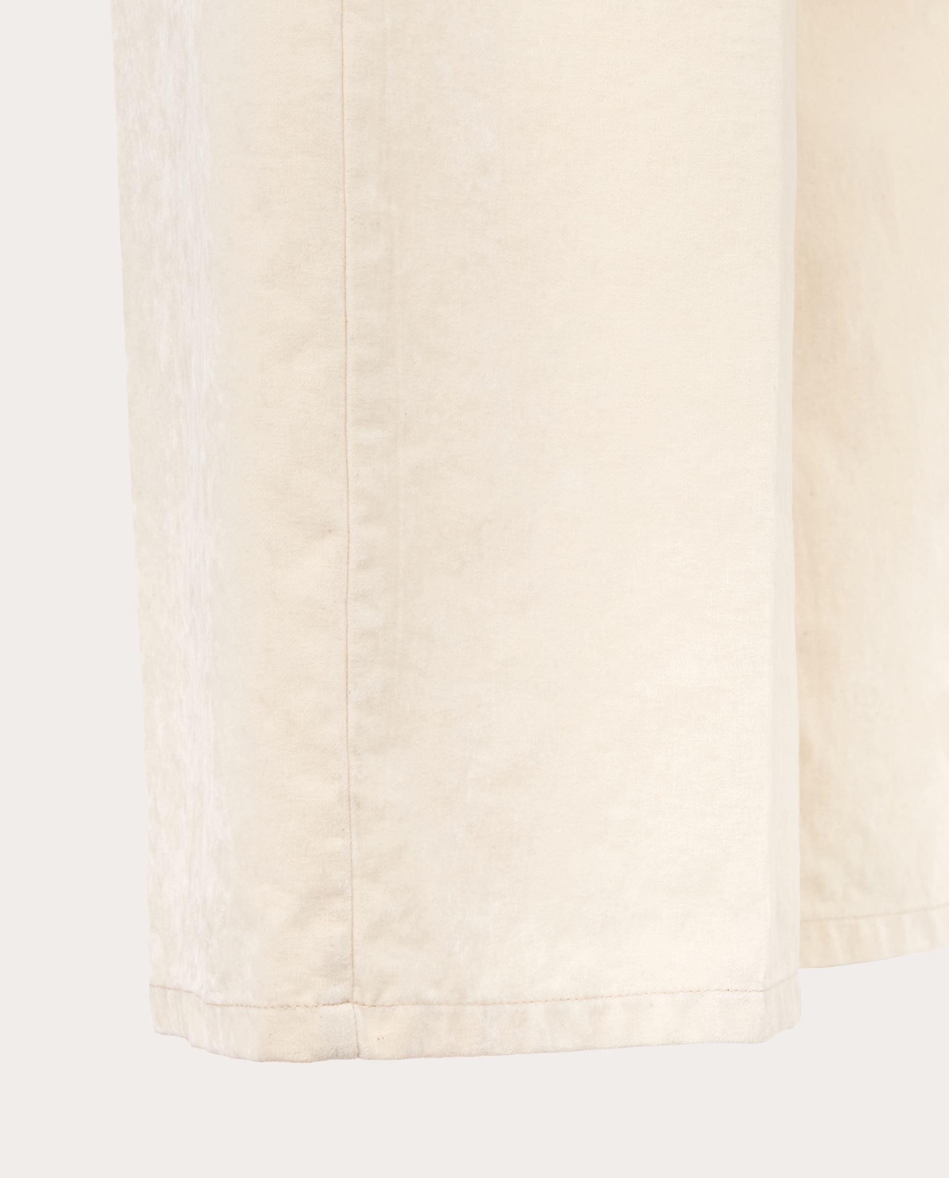 Jeans de 5 Bolsos com Perna Larga Cru-5