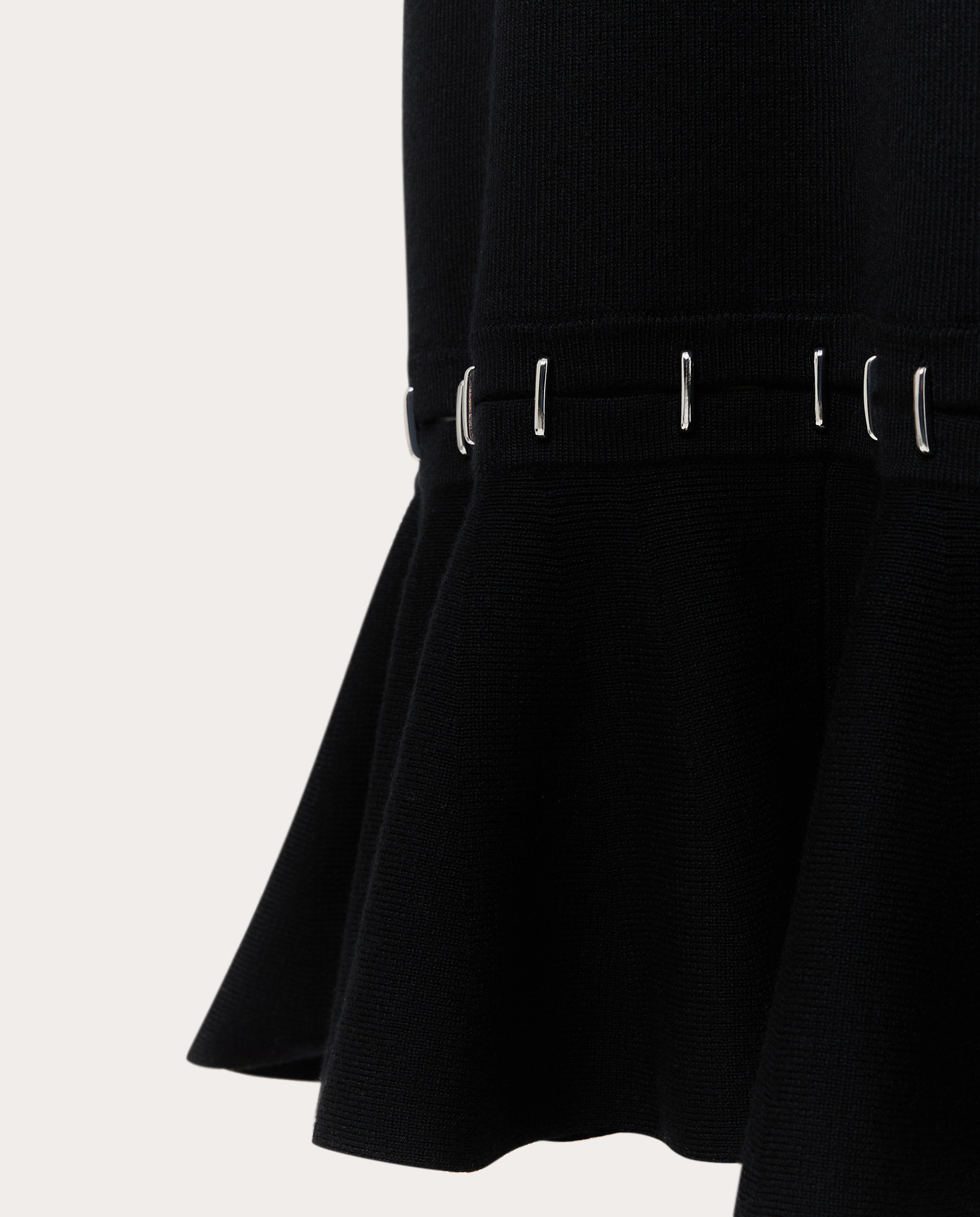 Imagen 5 de Vestido largo de punto - Negro Negro