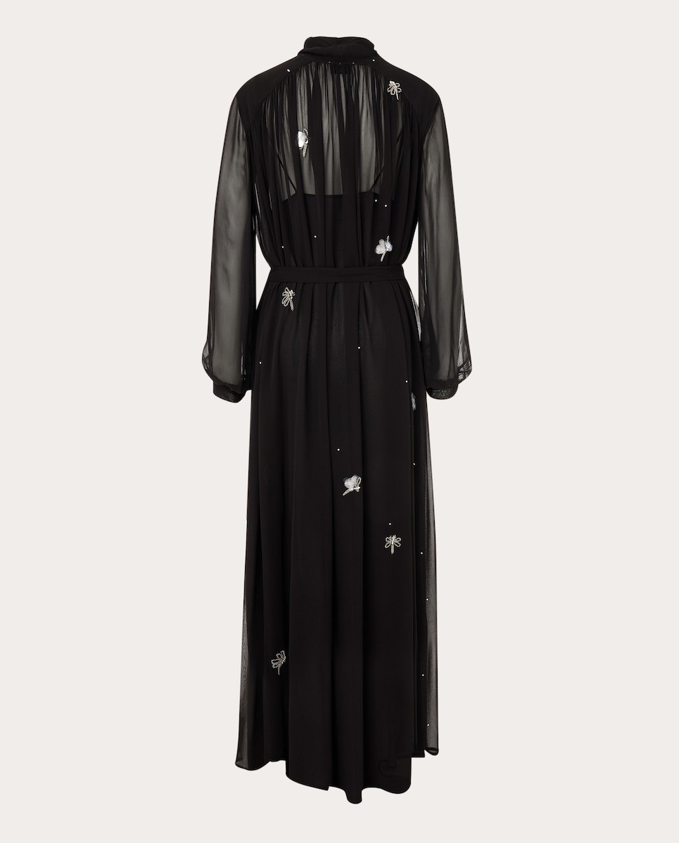 Vestido comprido Preto-2