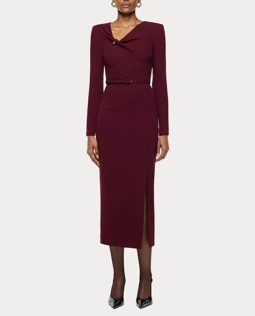 Imagen 0 de Vestido midi de lana