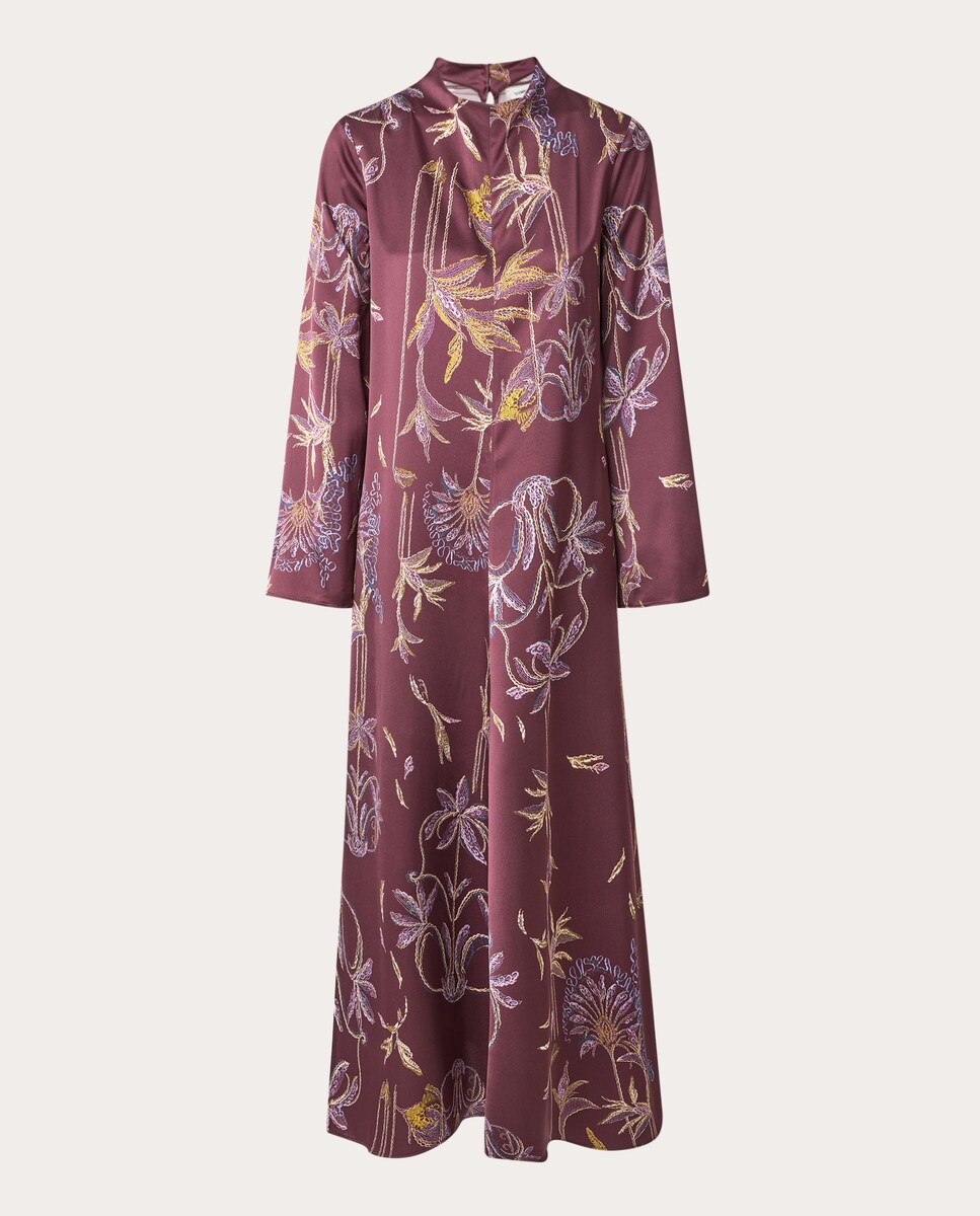 Vestido midi Burdeos-1