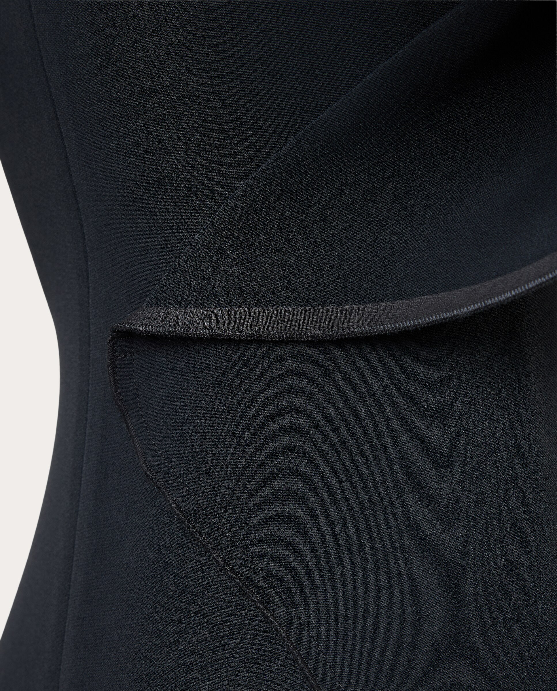 Vestido drapeado - Negro Negro-4