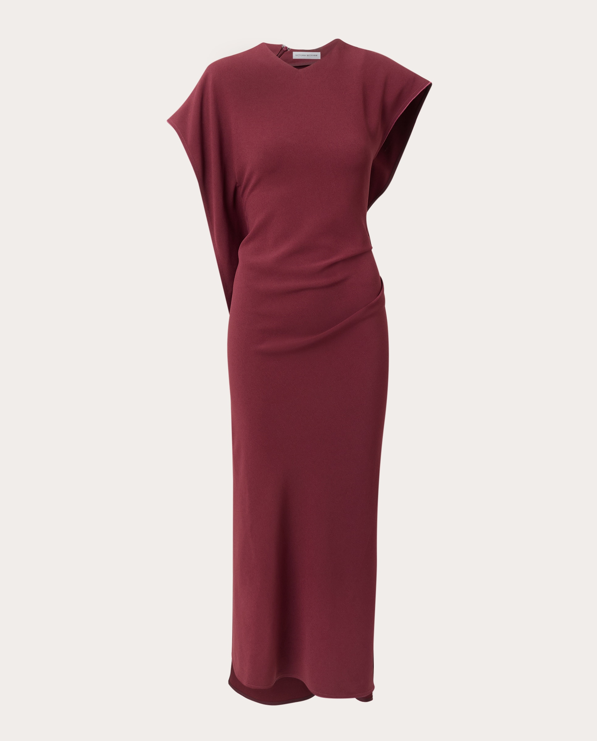 Imagen 0 de Vestido midi Cinnabar Rojo