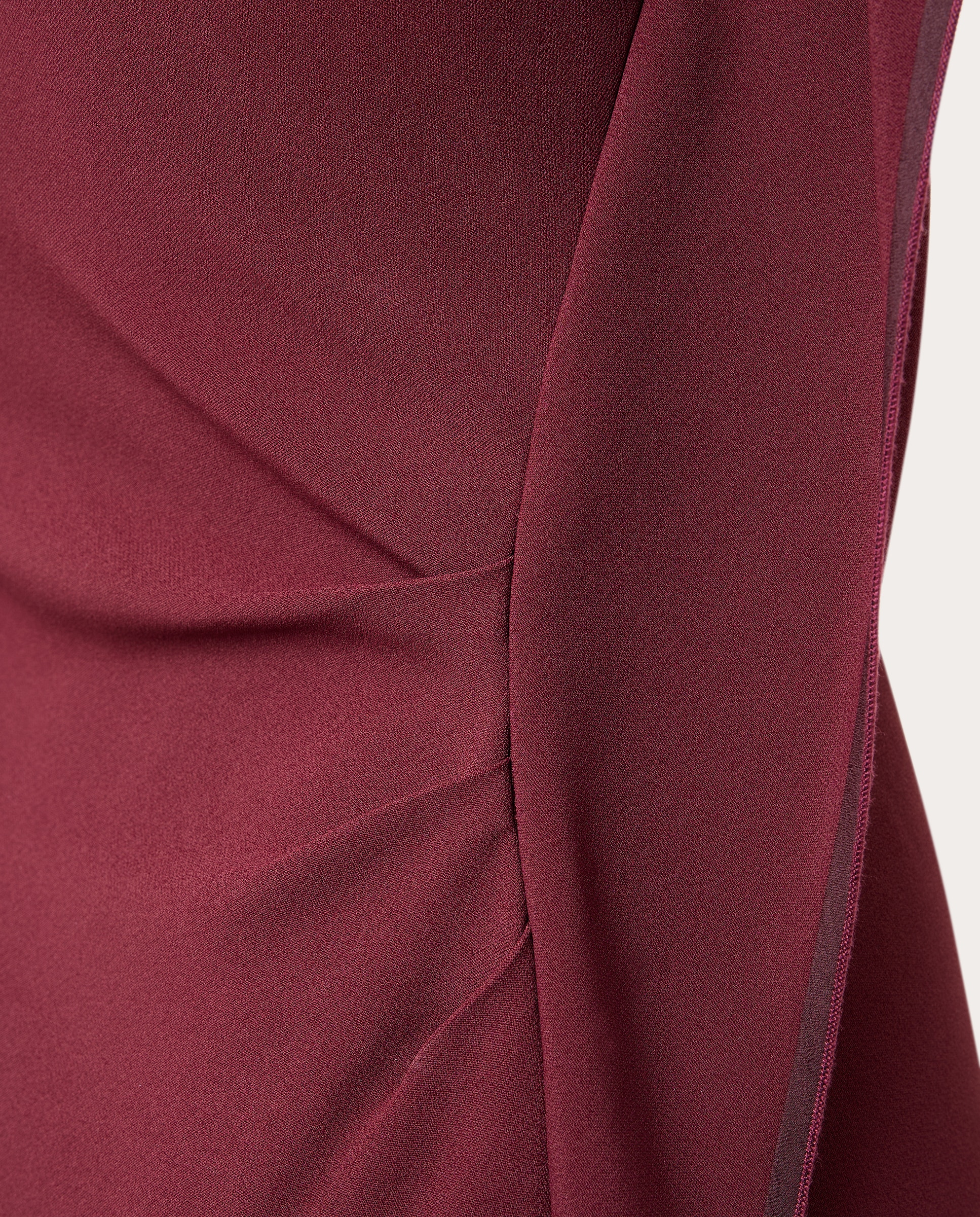 Vestido midi Cinnabar - Rojo Rojo-3