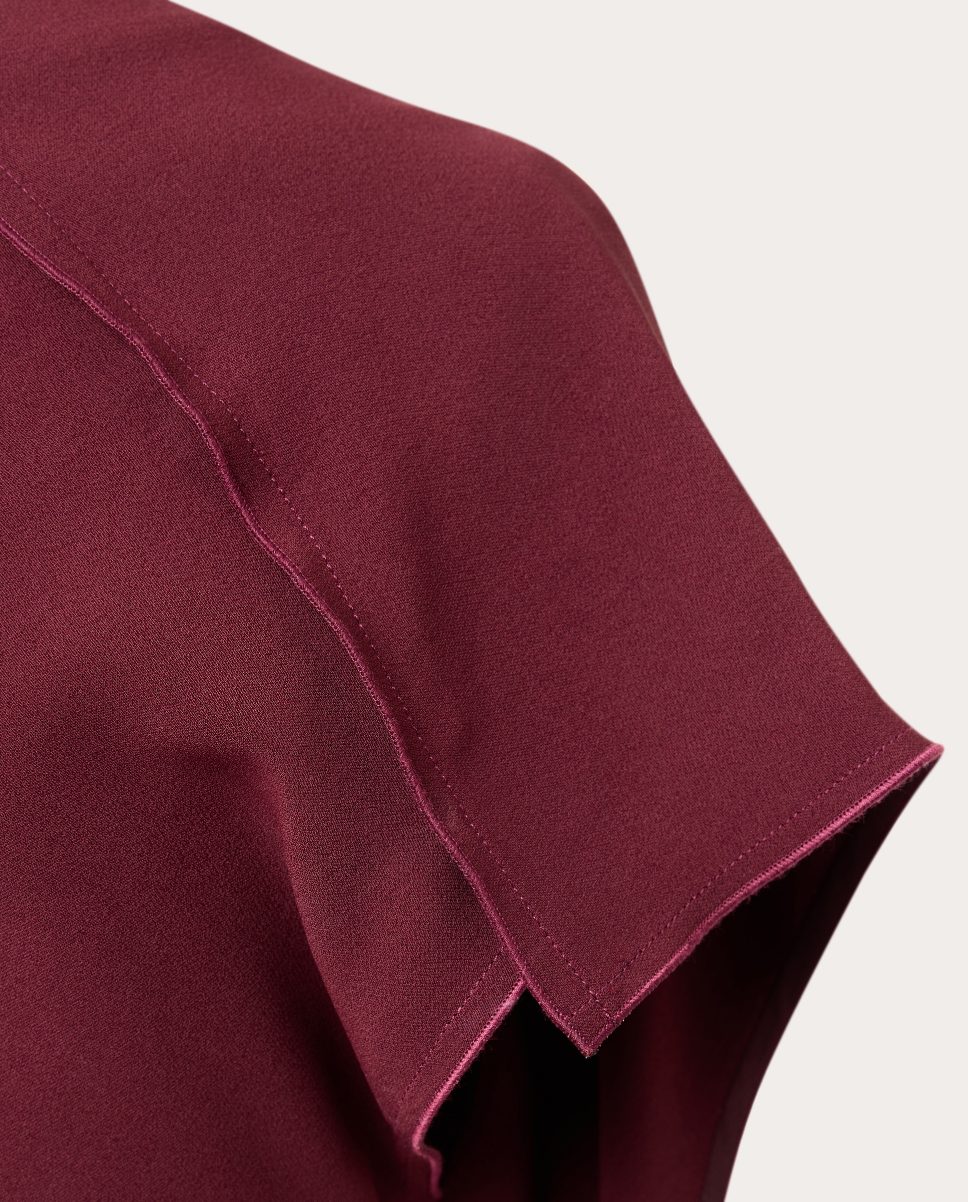 Vestido midi Cinnabar - Rojo Rojo-4