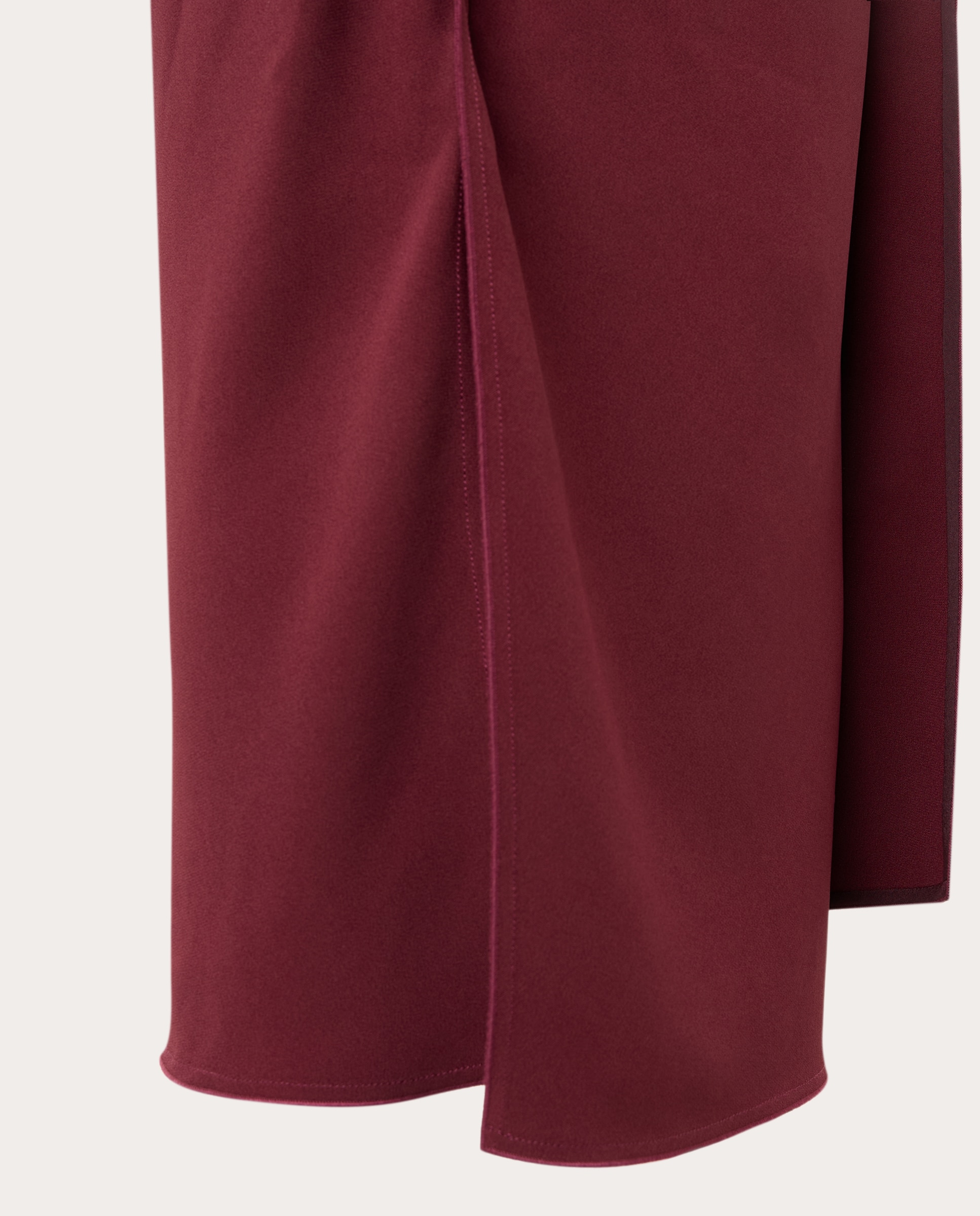 Vestido midi Cinnabar - Rojo Rojo-5