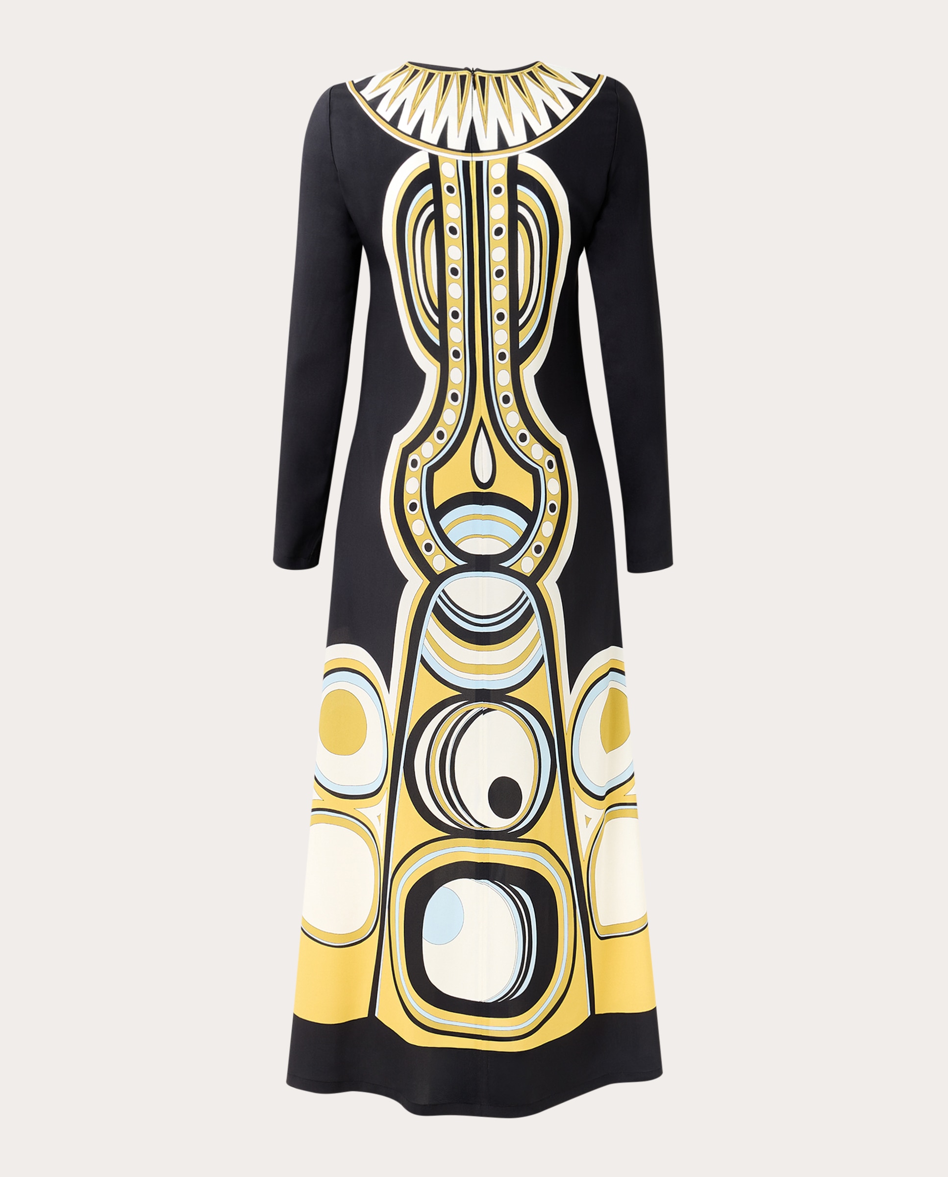 Vestido Swing estampado - Negro Negro-2