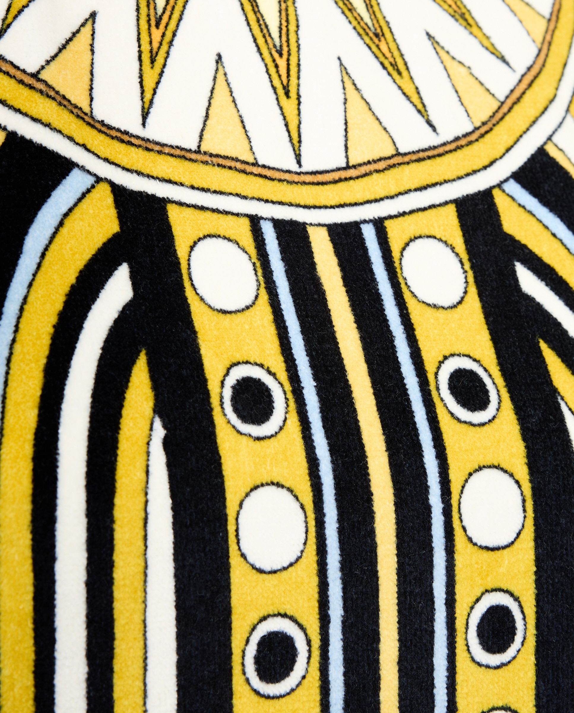 Vestido largo Totem de algodón - Oro Oro-3