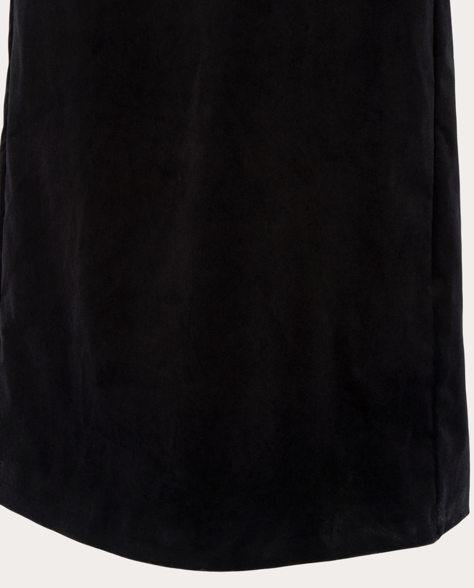 Imagen 5 de Vestido largo de terciopelo - Negro Negro