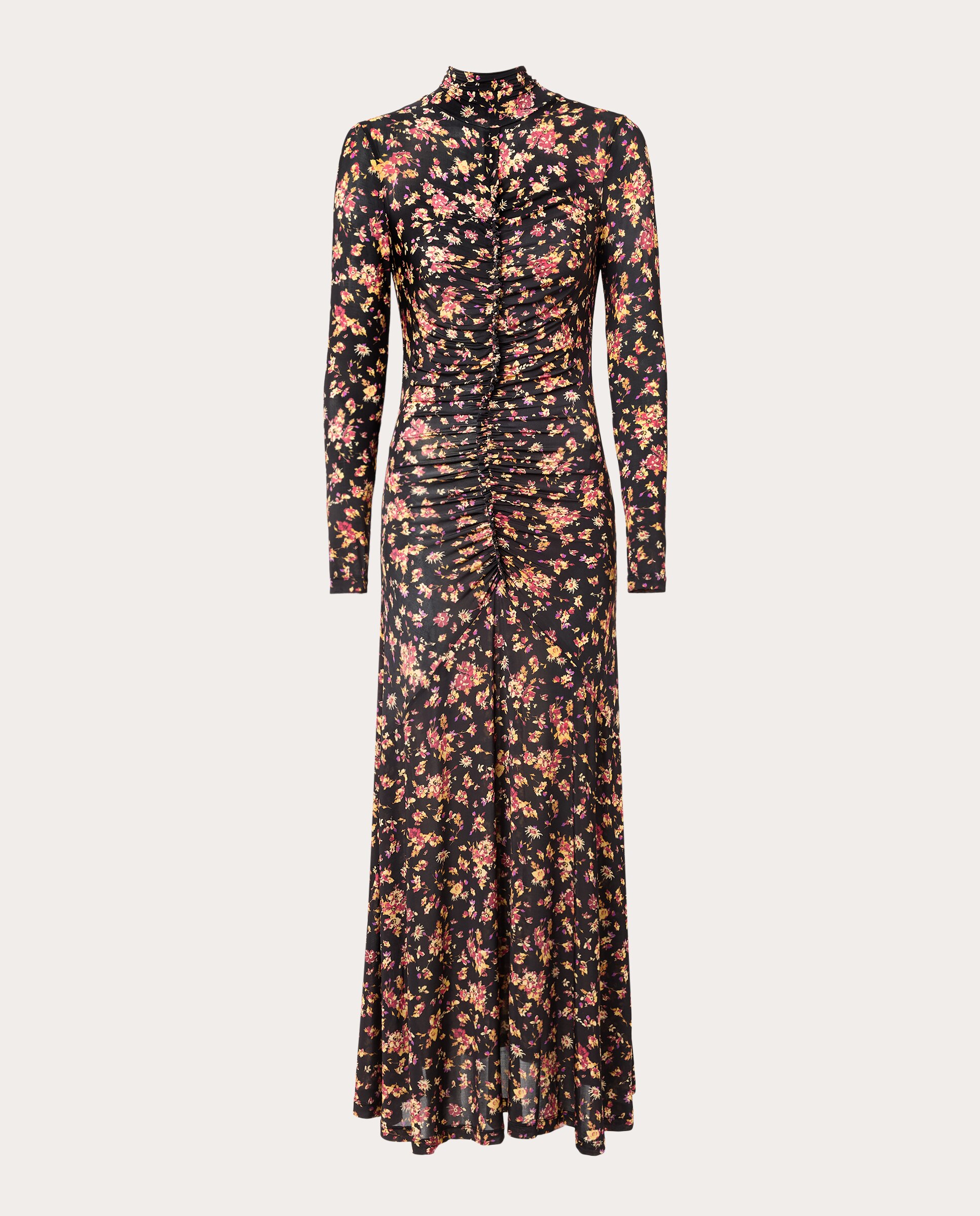 Imagen 0 de Vestido de cuello alto Ida Multicolor