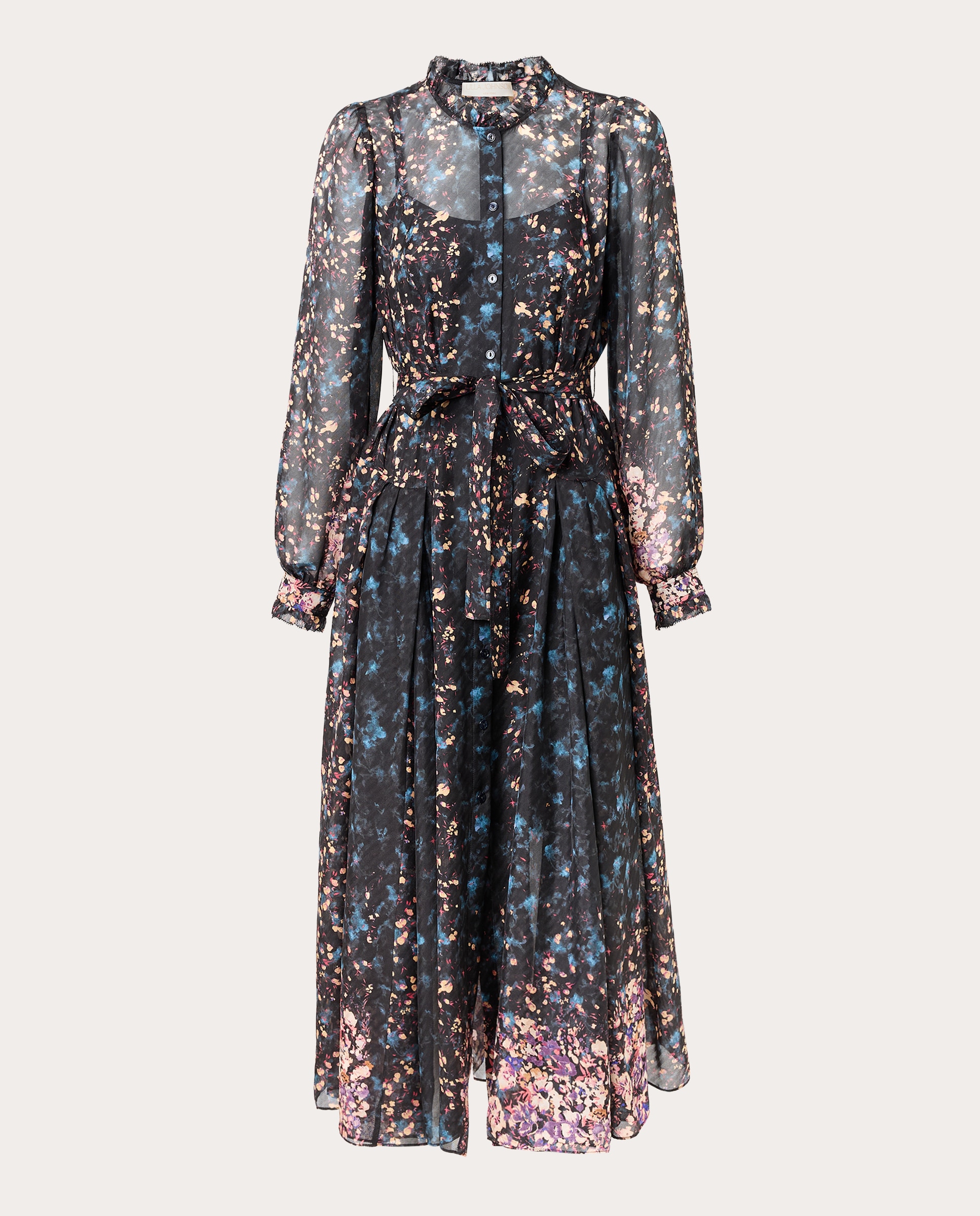 Imagen 0 de Vestido camisero Tessa Multicolor
