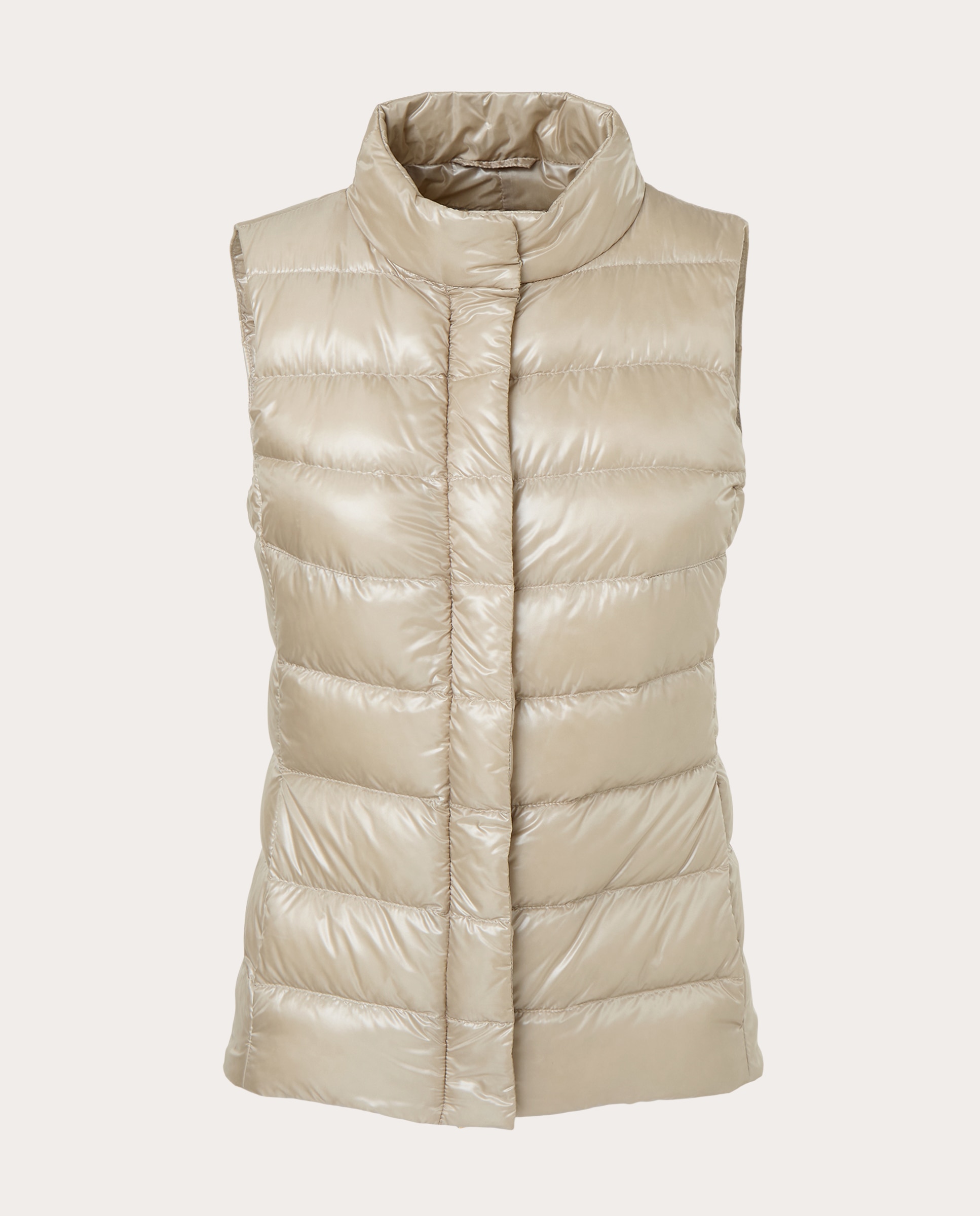 Imagen 0 de Chaleco con acolchado ligero Crema