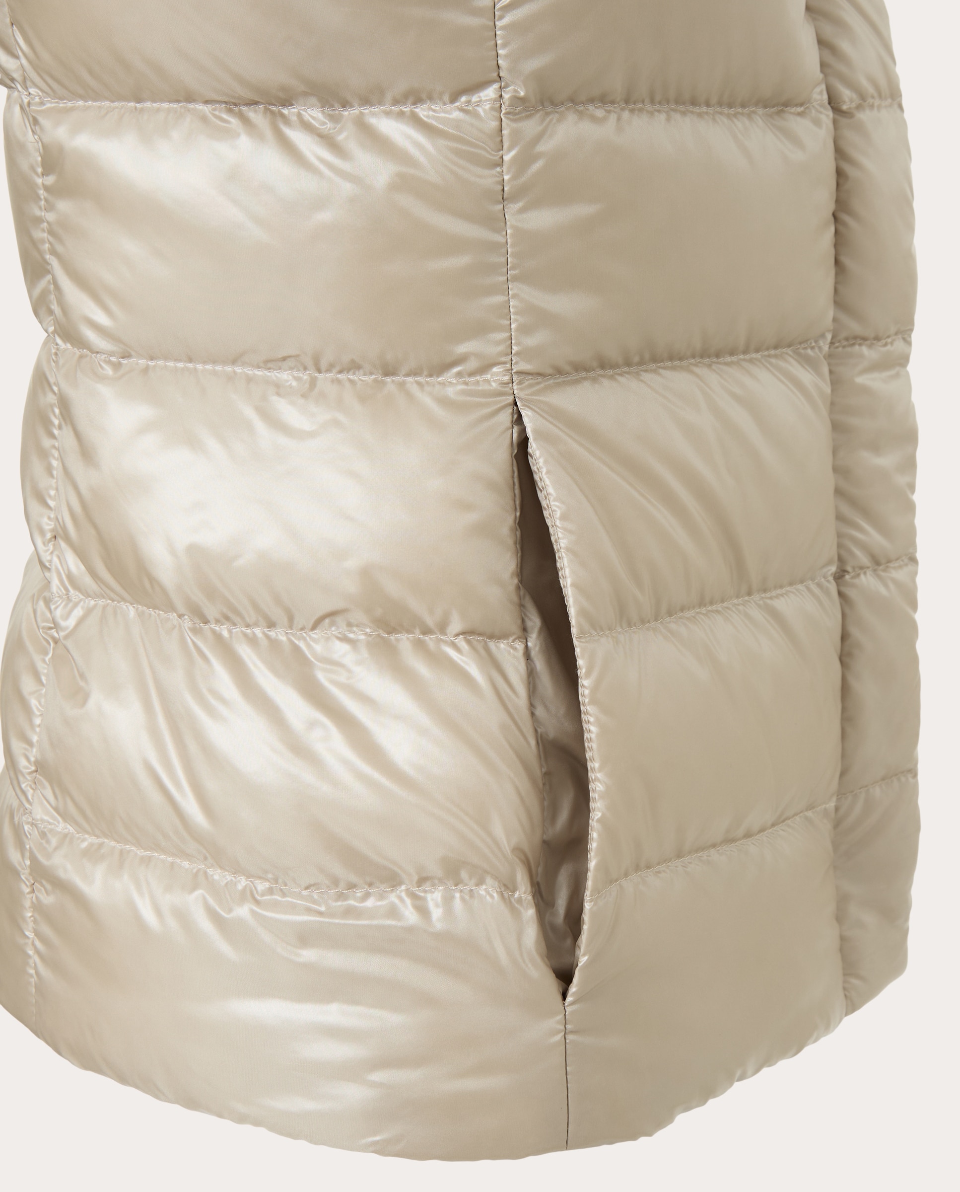 Imagen 4 de Chaleco con acolchado ligero - Crema Crema