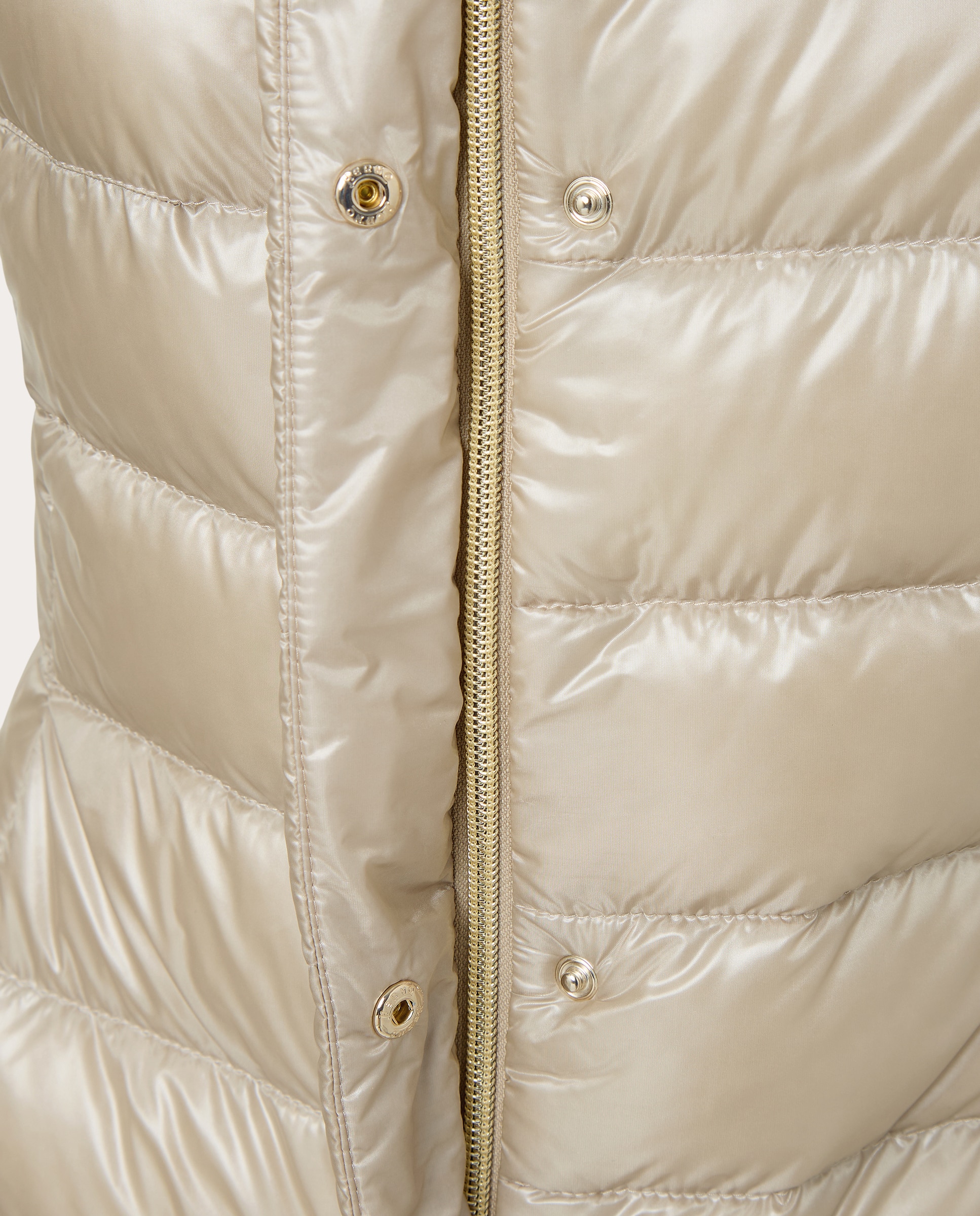 Imagen 5 de Chaleco con acolchado ligero - Crema Crema
