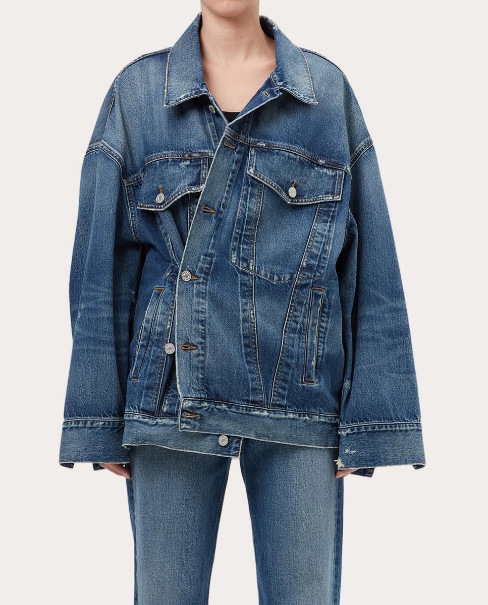 Casaco Wayne Illuminate de Algodão Azul-2